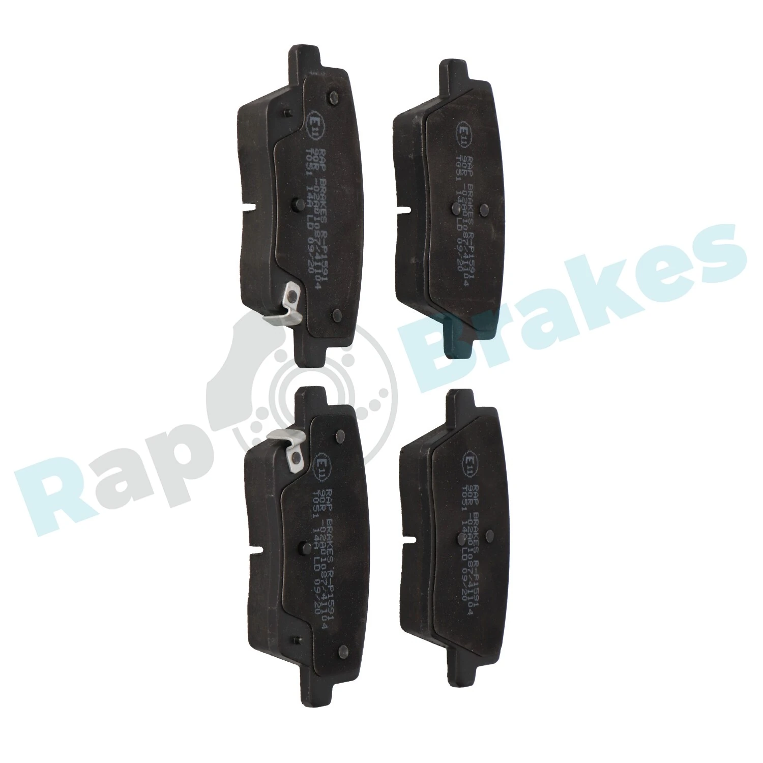 Brake Pad Set, disc brake R-P1591