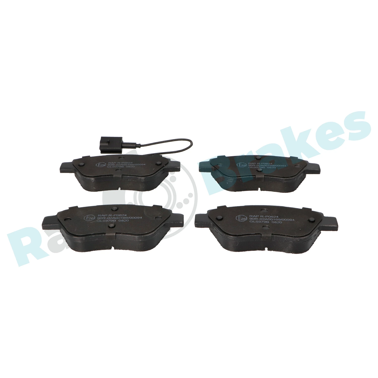 Brake Pad Set, disc brake R-P0624