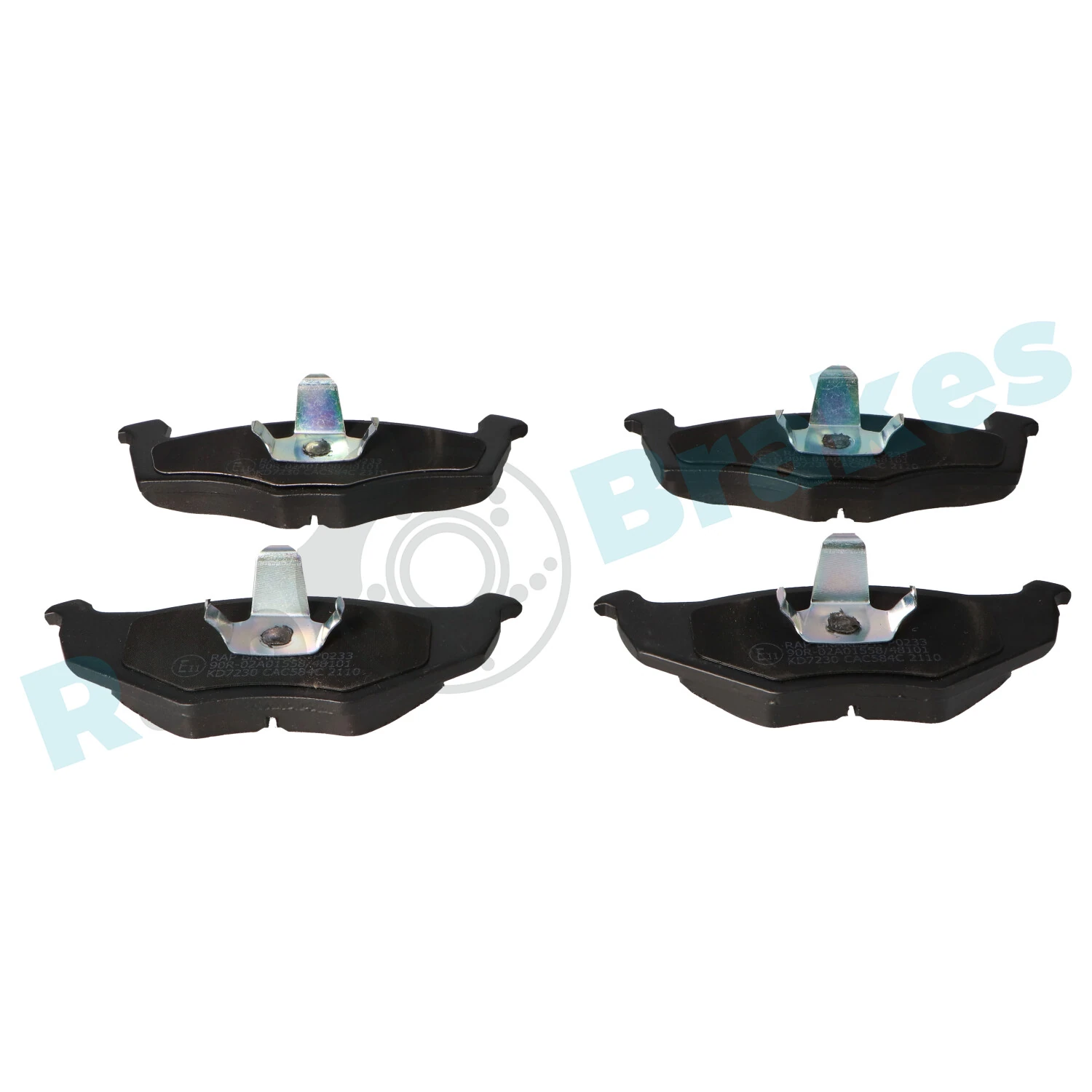 Brake Pad Set, disc brake R-P0233