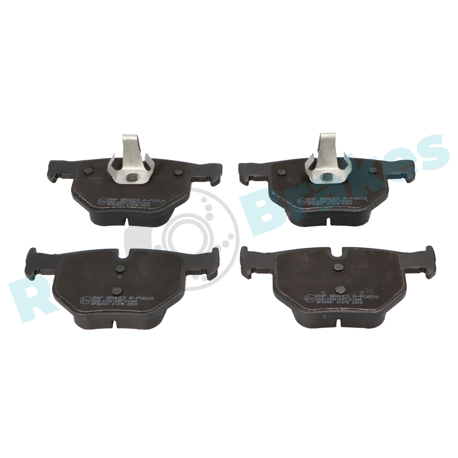 Brake Pad Set, disc brake R-P0609