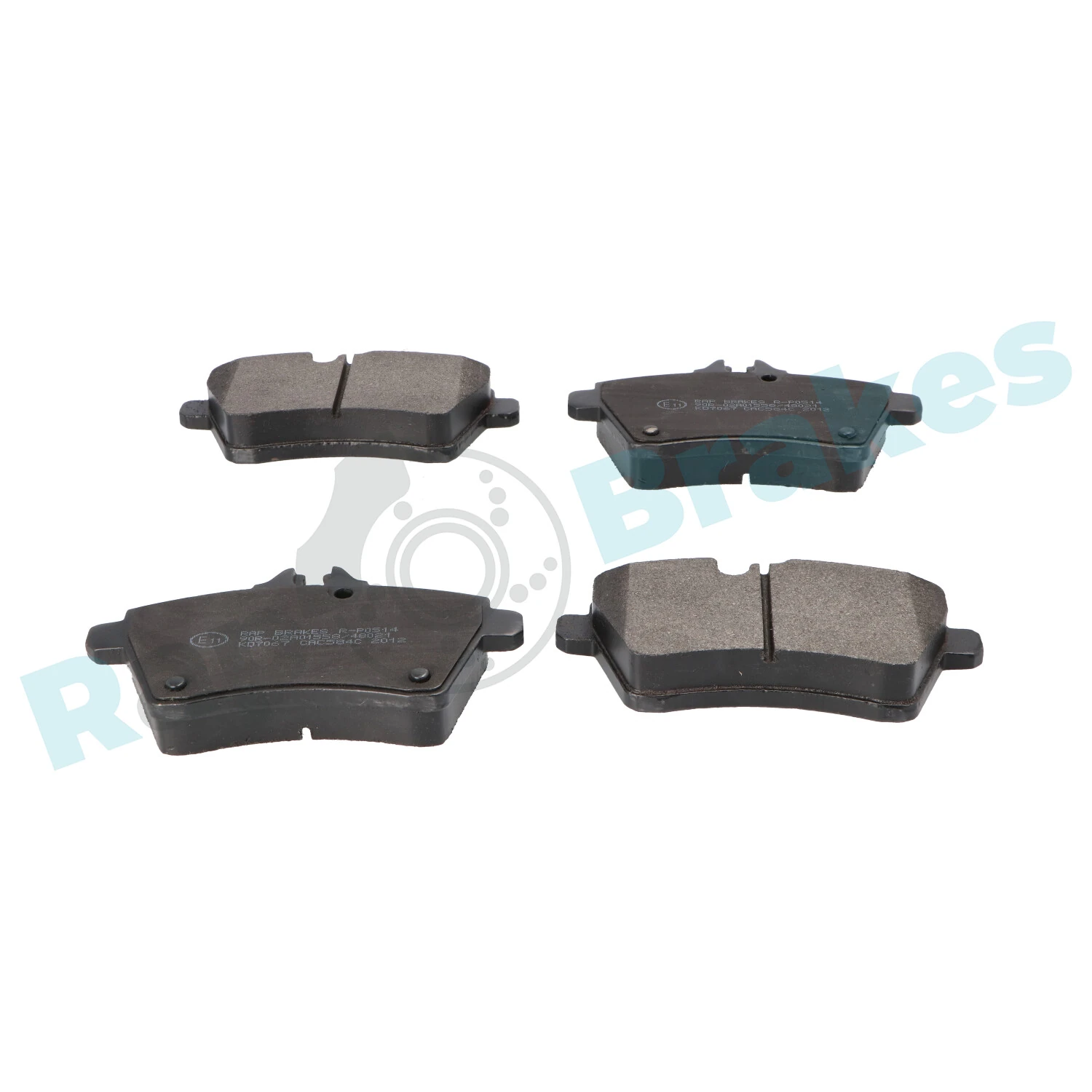 Brake Pad Set, disc brake R-P0514