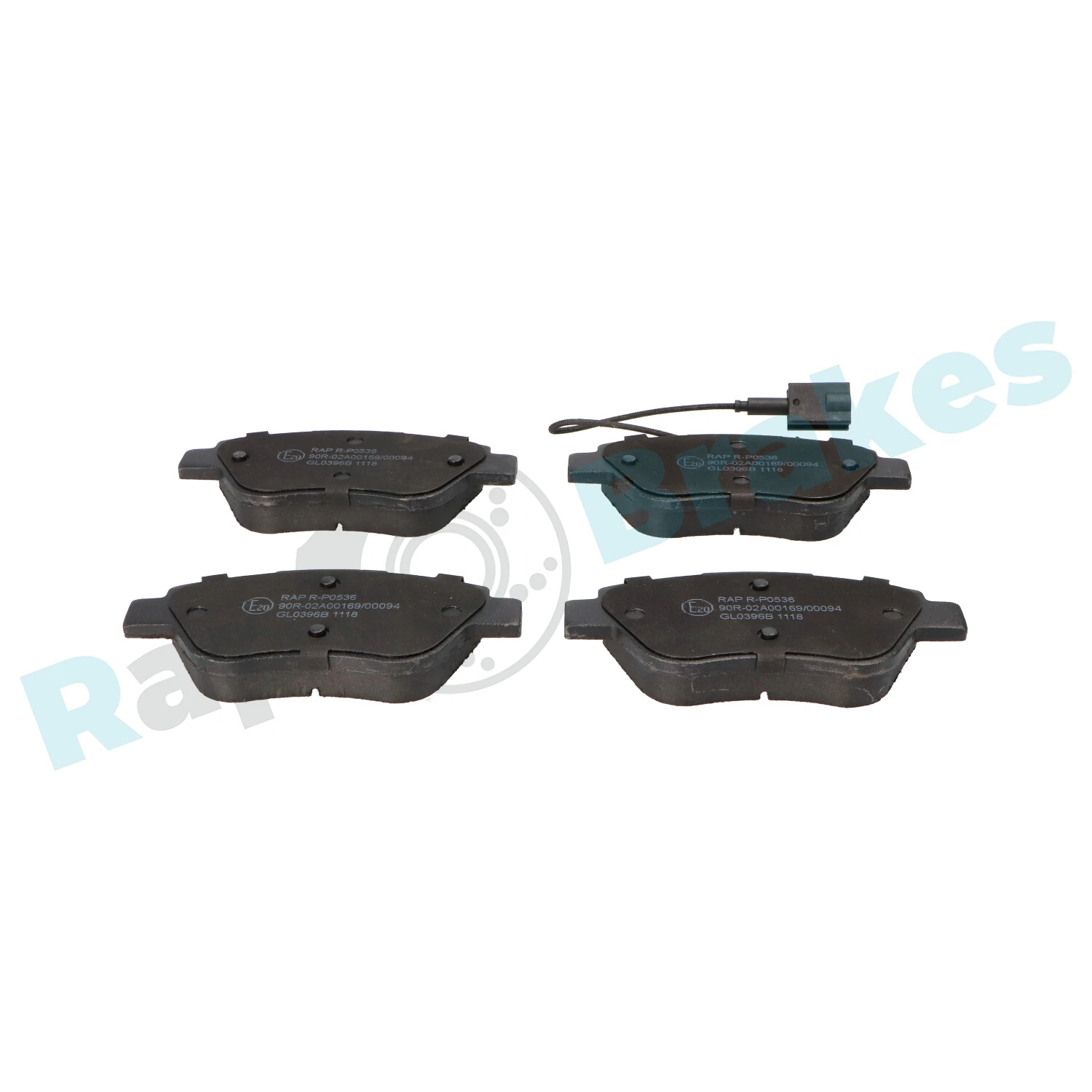 Brake Pad Set, disc brake R-P0536