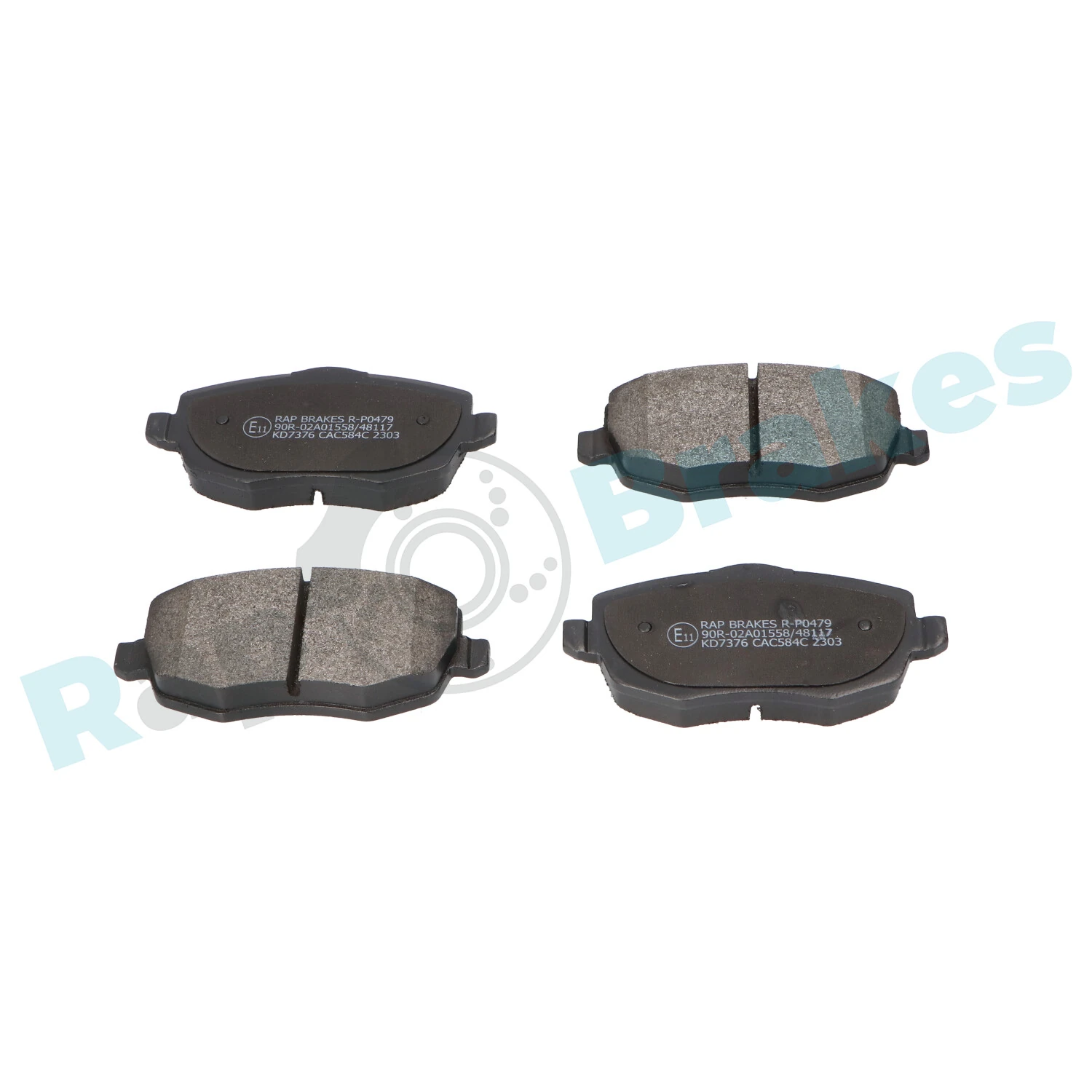 Brake Pad Set, disc brake R-P0479