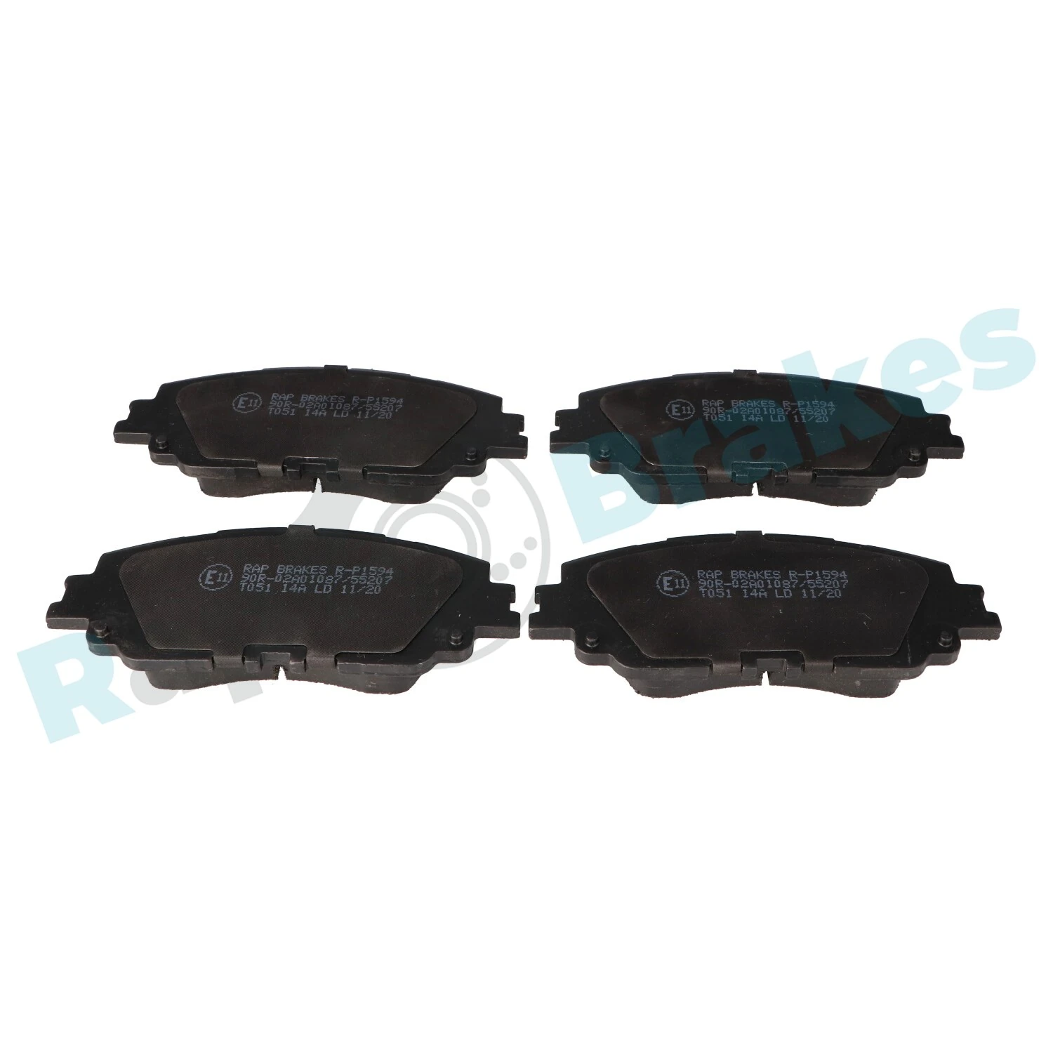 Brake Pad Set, disc brake R-P1594