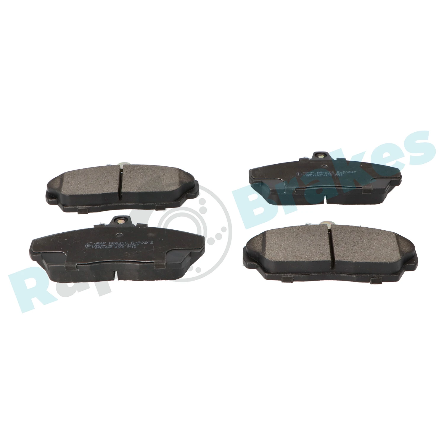 Brake Pad Set, disc brake R-P0242
