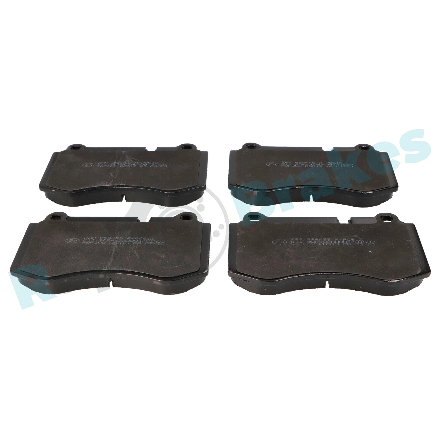 Brake Pad Set, disc brake R-P0612