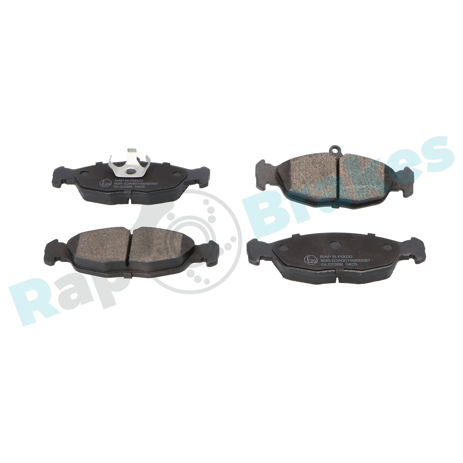 Brake Pad Set, disc brake R-P0032