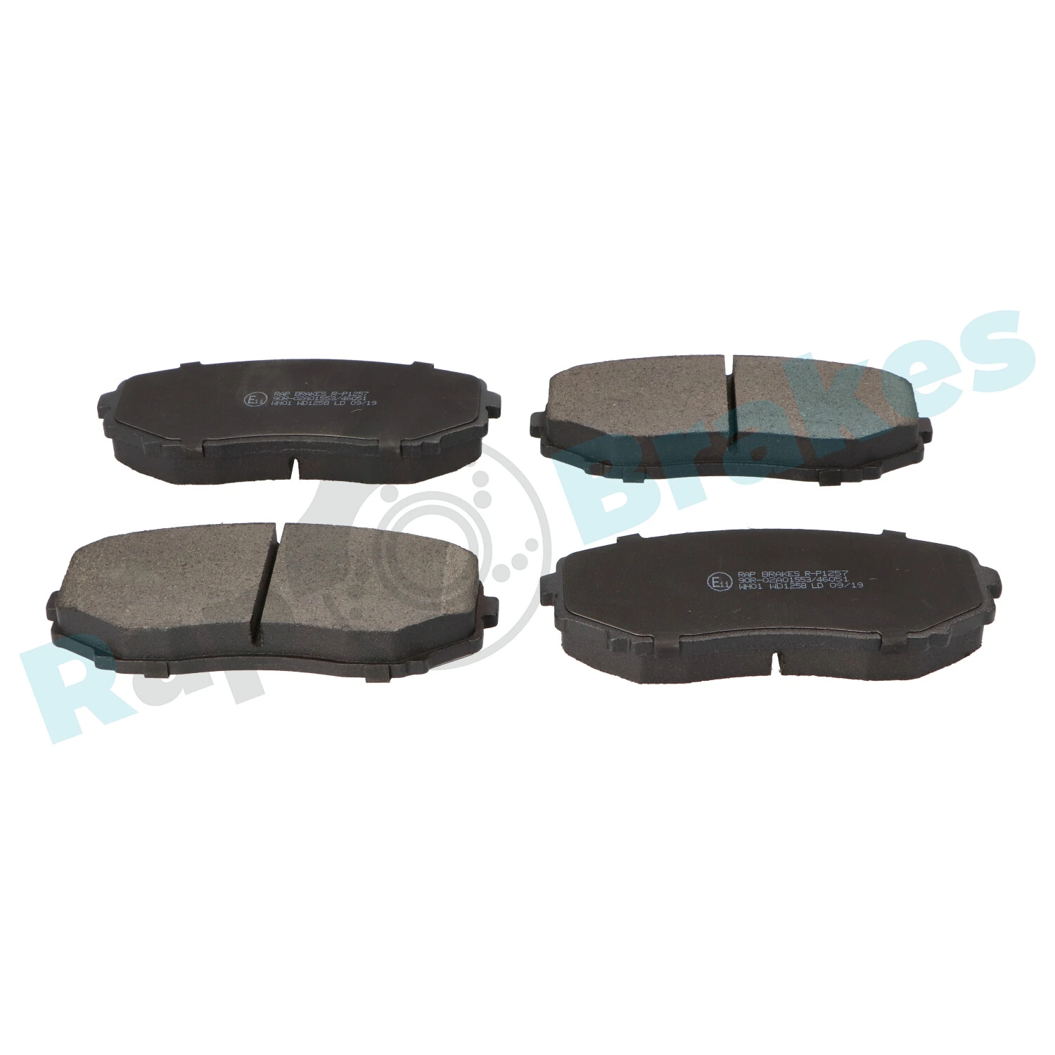 Brake Pad Set, disc brake R-P1257