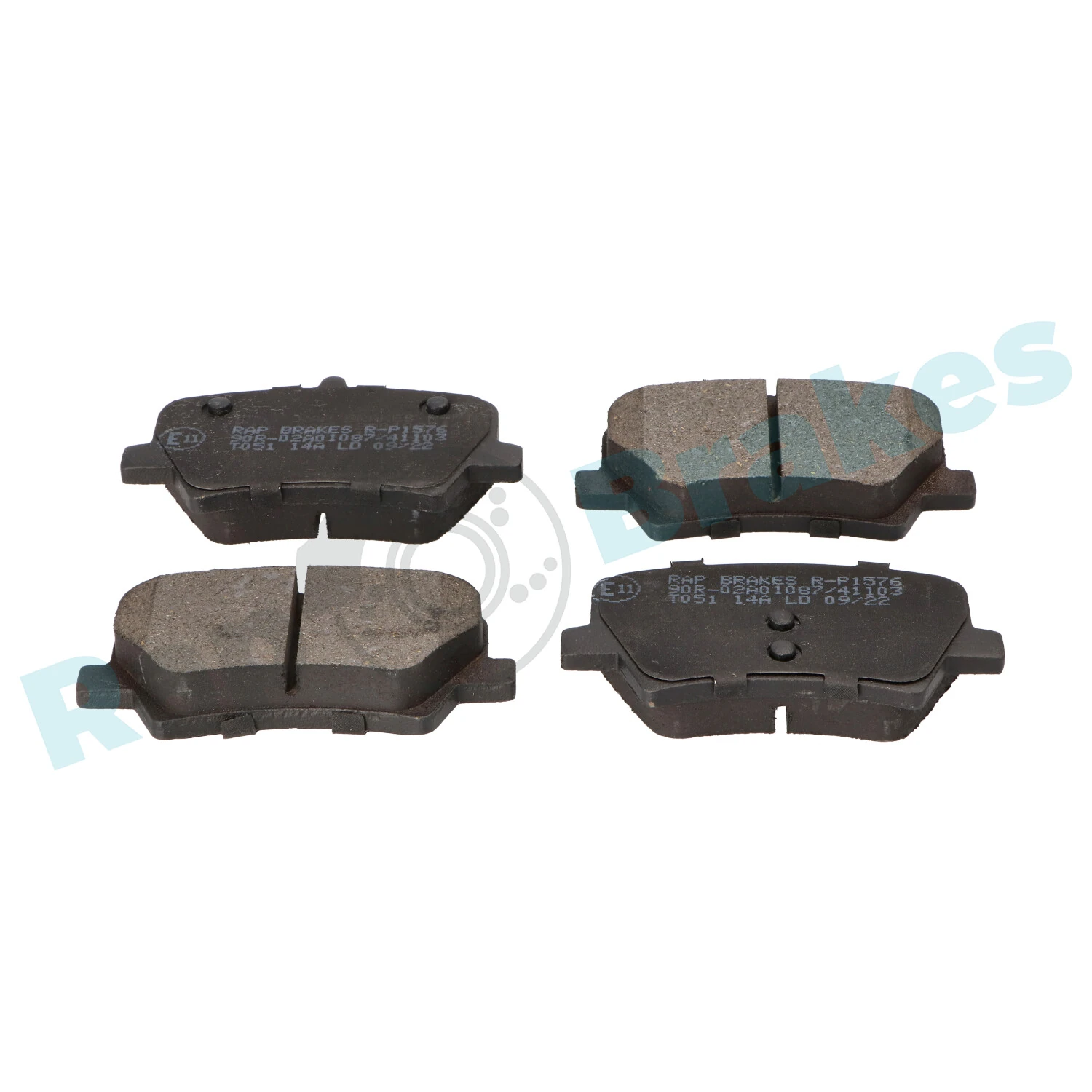 Brake Pad Set, disc brake R-P1576