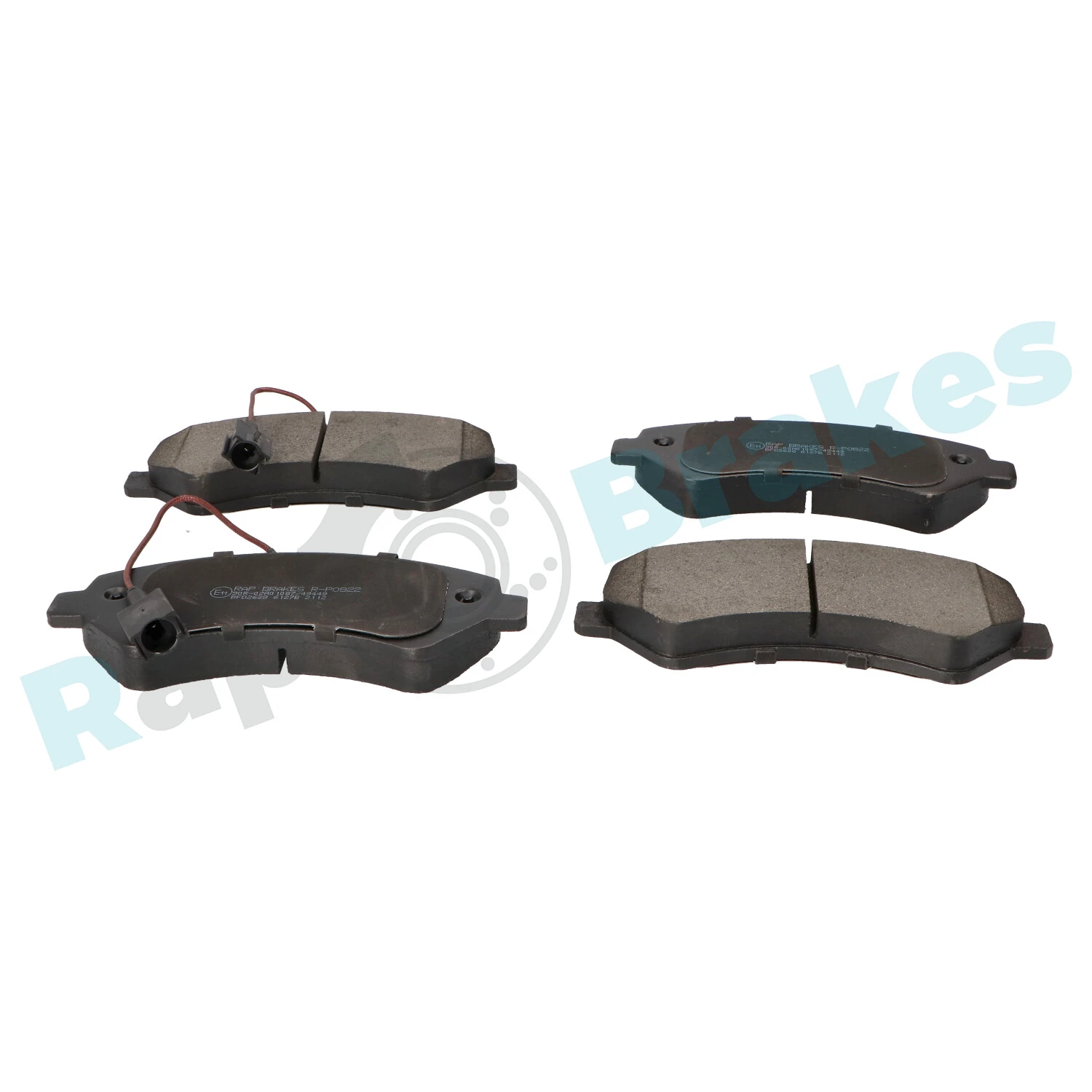 Brake Pad Set, disc brake R-P0822