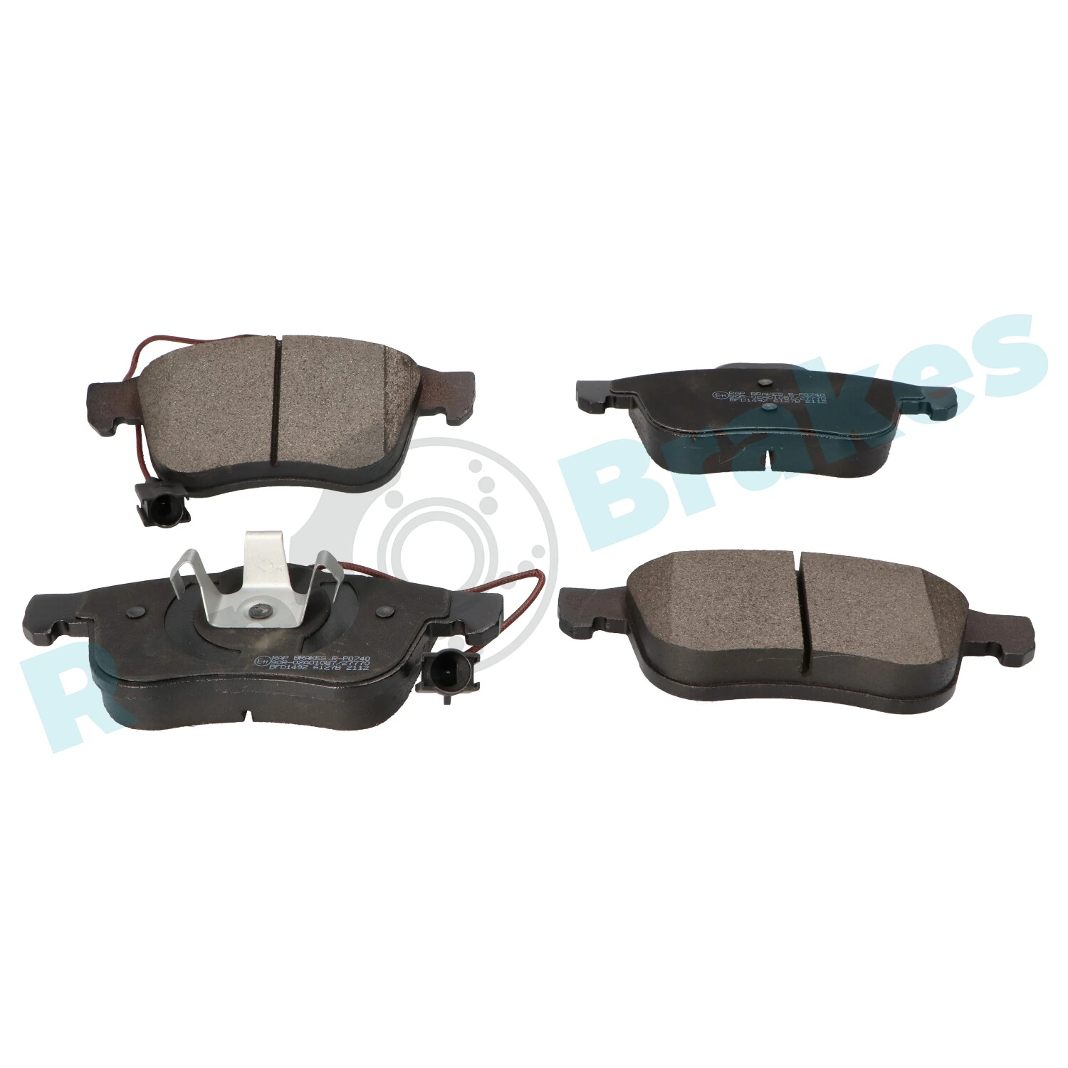 Brake Pad Set, disc brake R-P0740