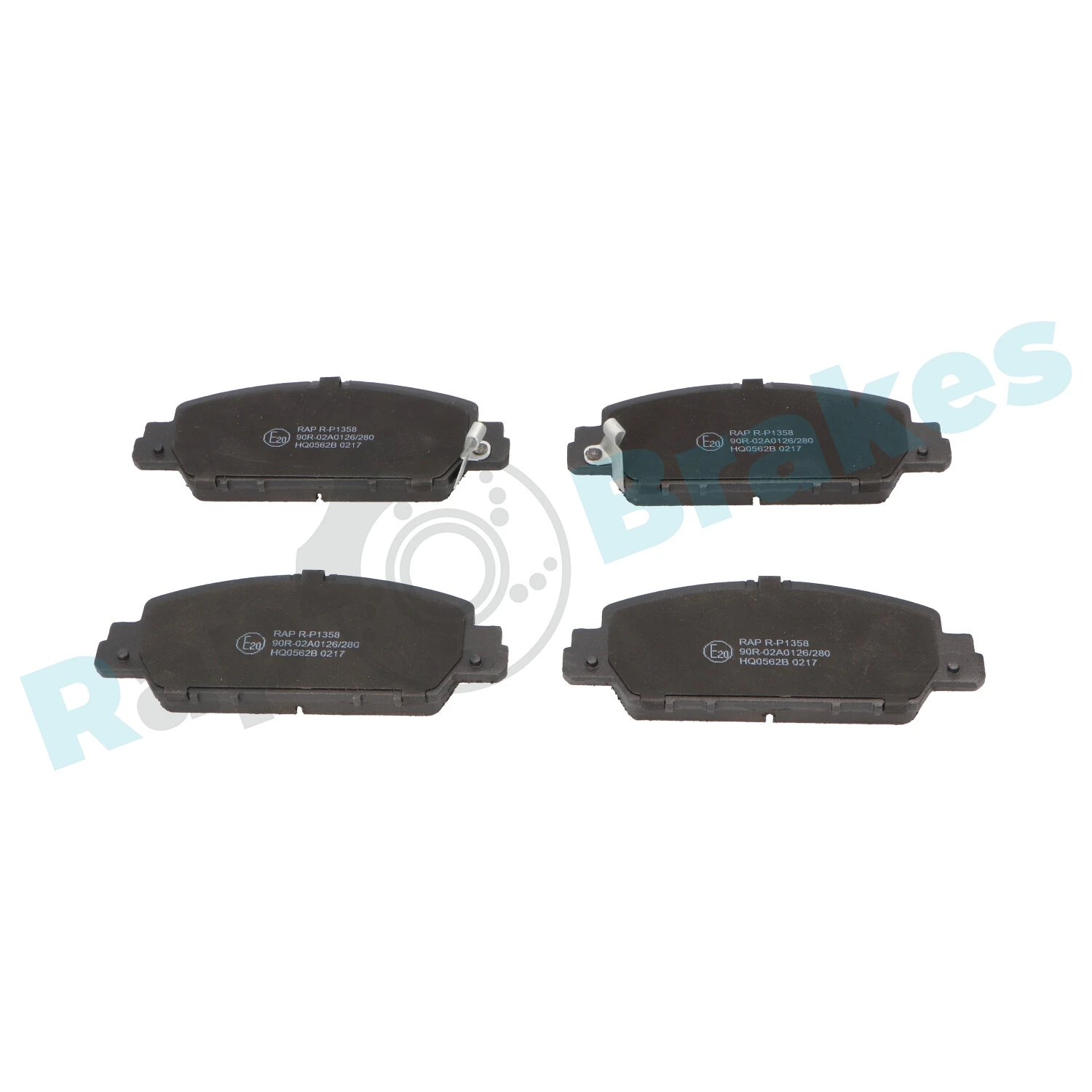 Brake Pad Set, disc brake R-P1358