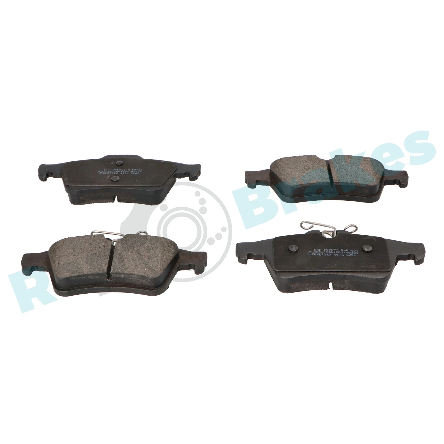 Brake Pad Set, disc brake R-P0904