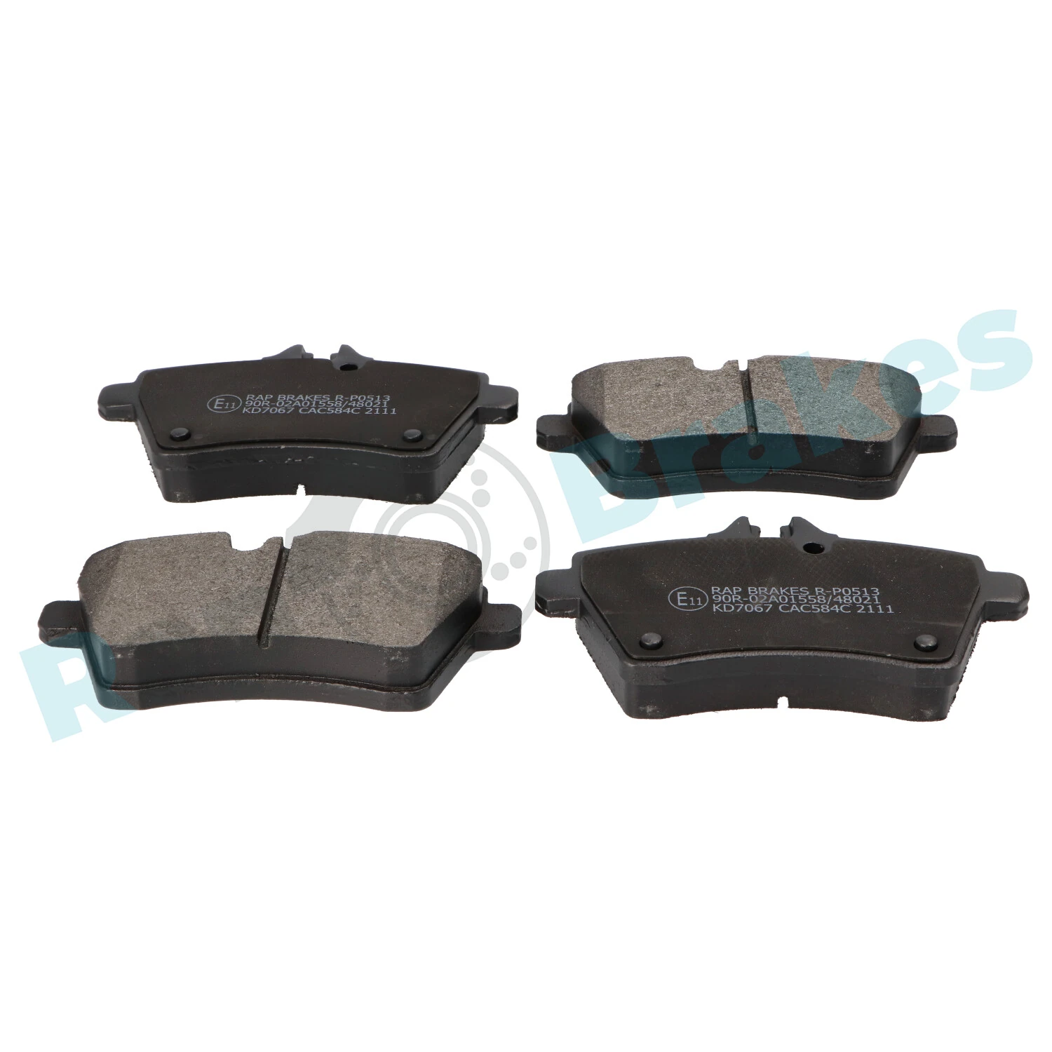 Set bantalan rem, rem cakram R-P0513