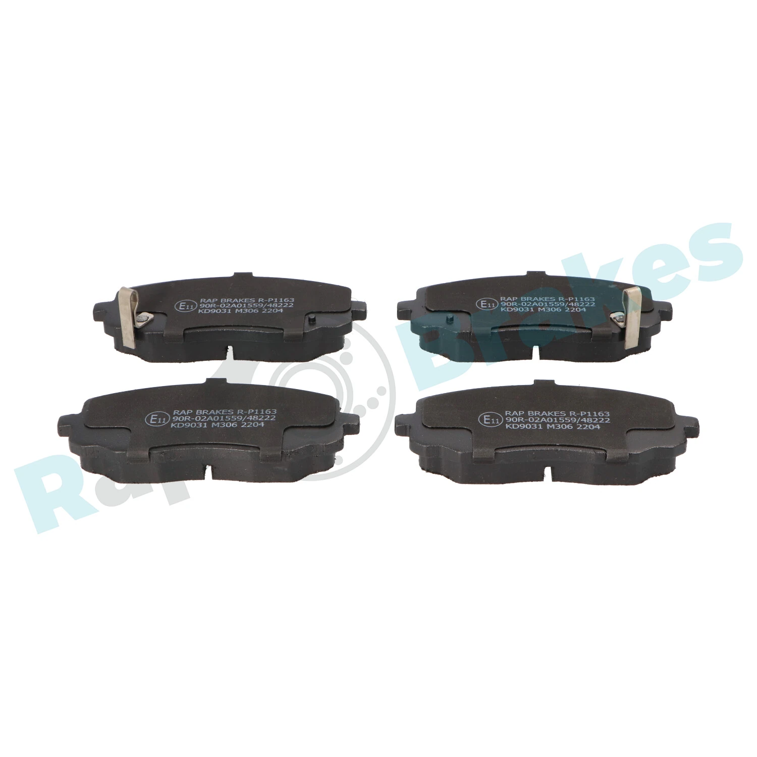 Brake Pad Set, disc brake R-P1163