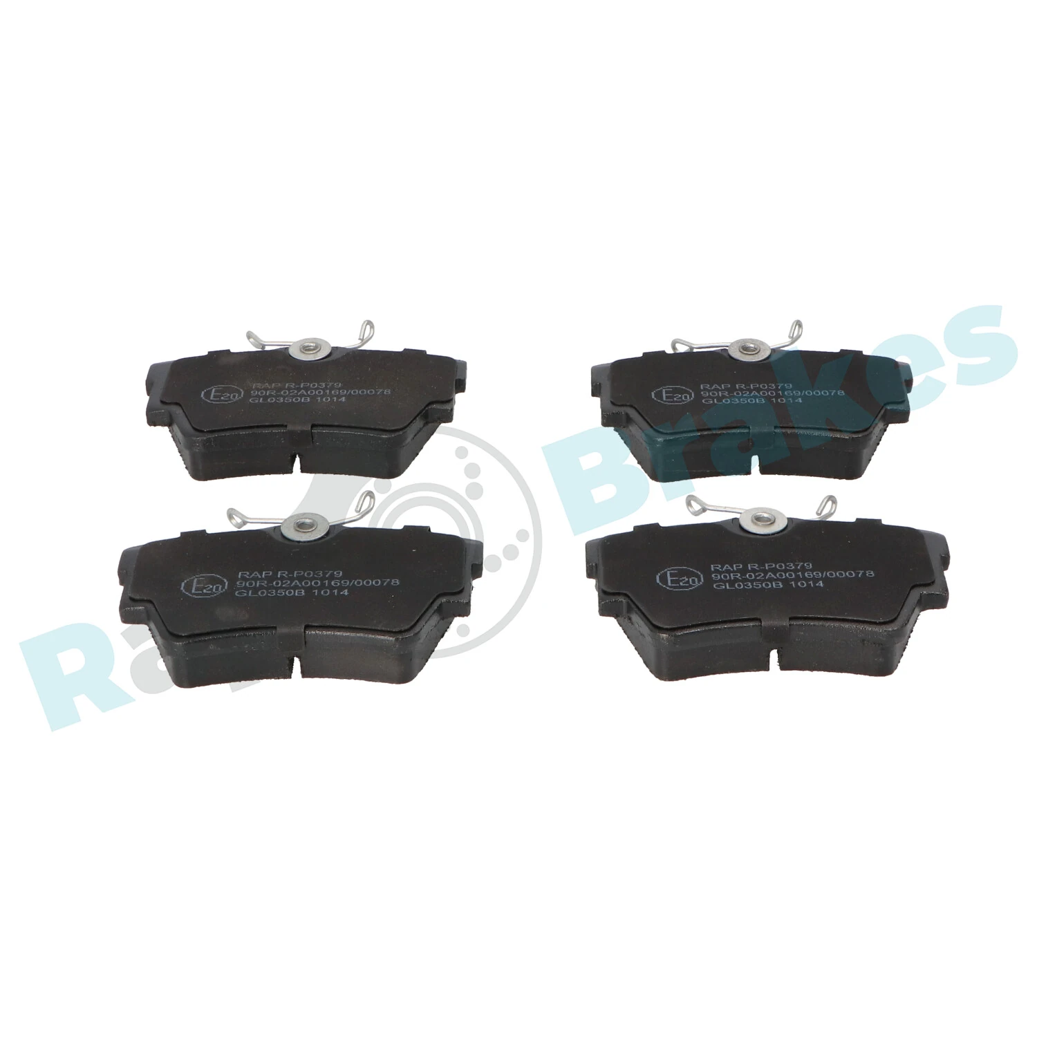 Brake Pad Set, disc brake R-P0379