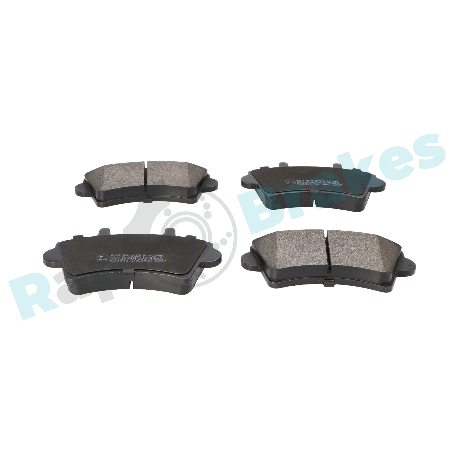 Brake Pad Set, disc brake R-P0346