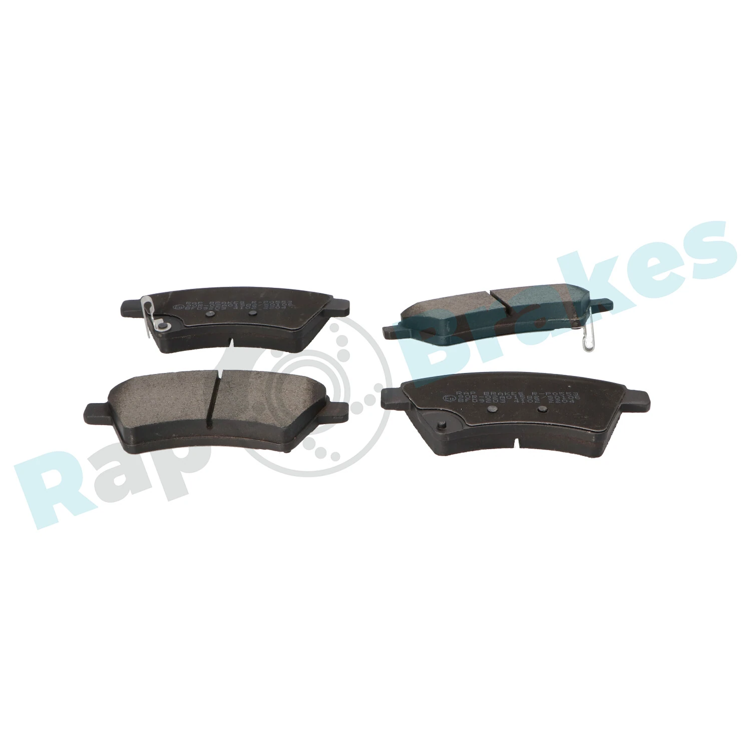 Brake Pad Set, disc brake R-P0553