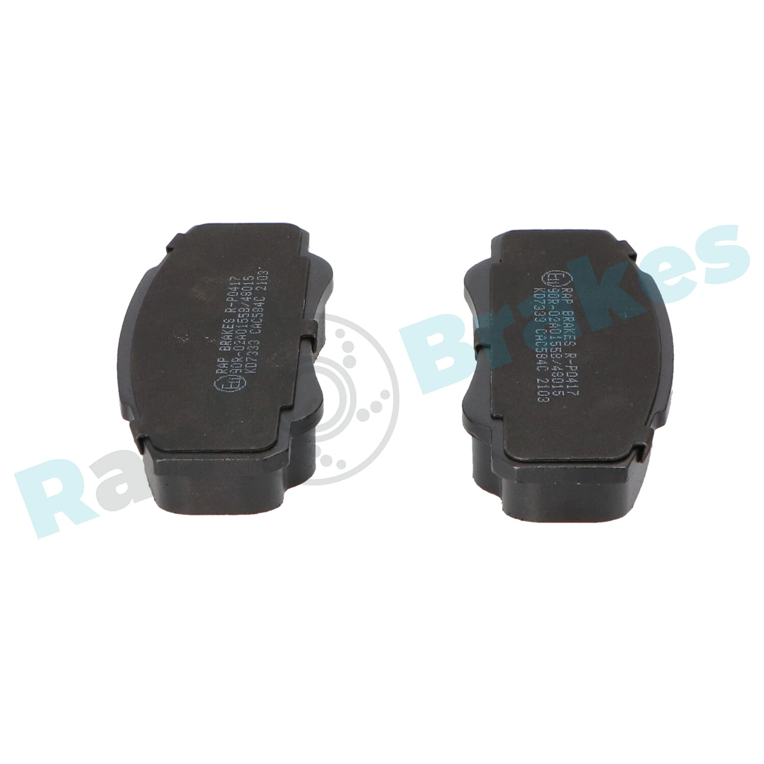 Brake Pad Set, disc brake R-P0417