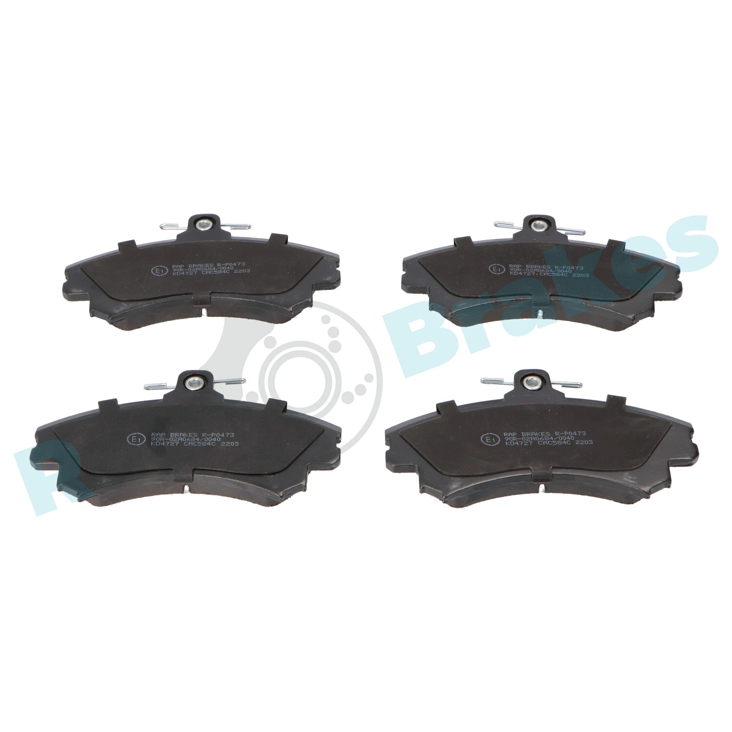 Brake Pad Set, disc brake R-P0473