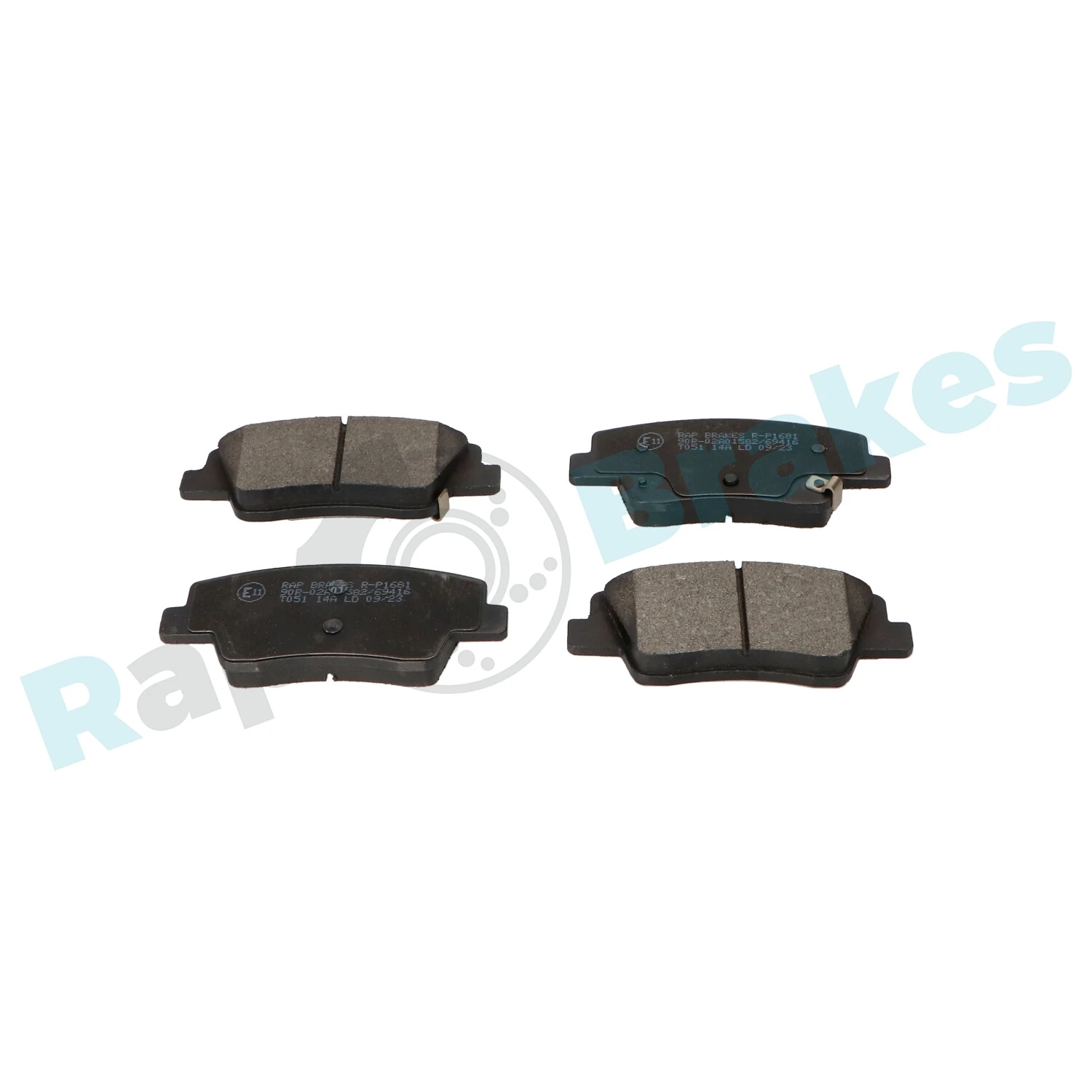 Brake Pad Set, disc brake R-P1681