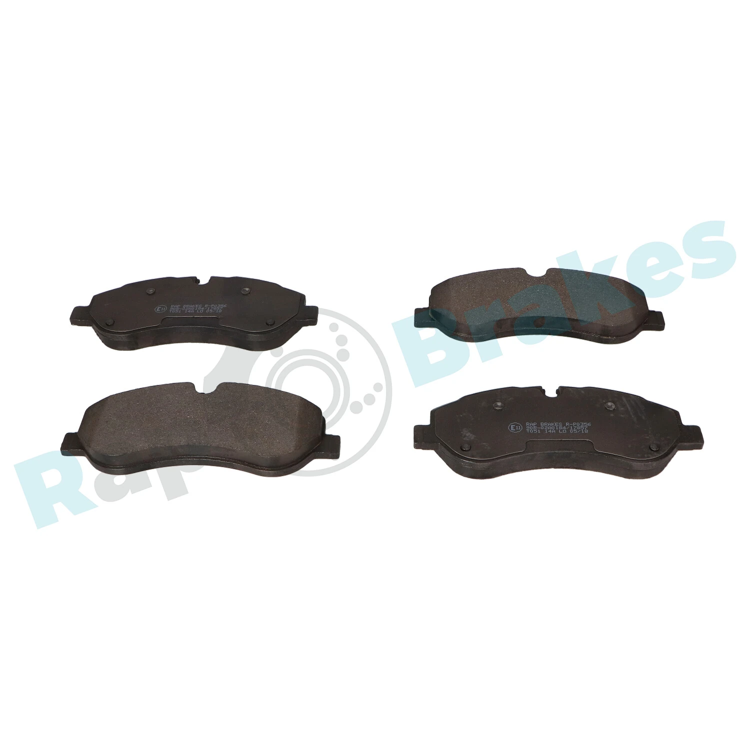 Brake Pad Set, disc brake R-P0356