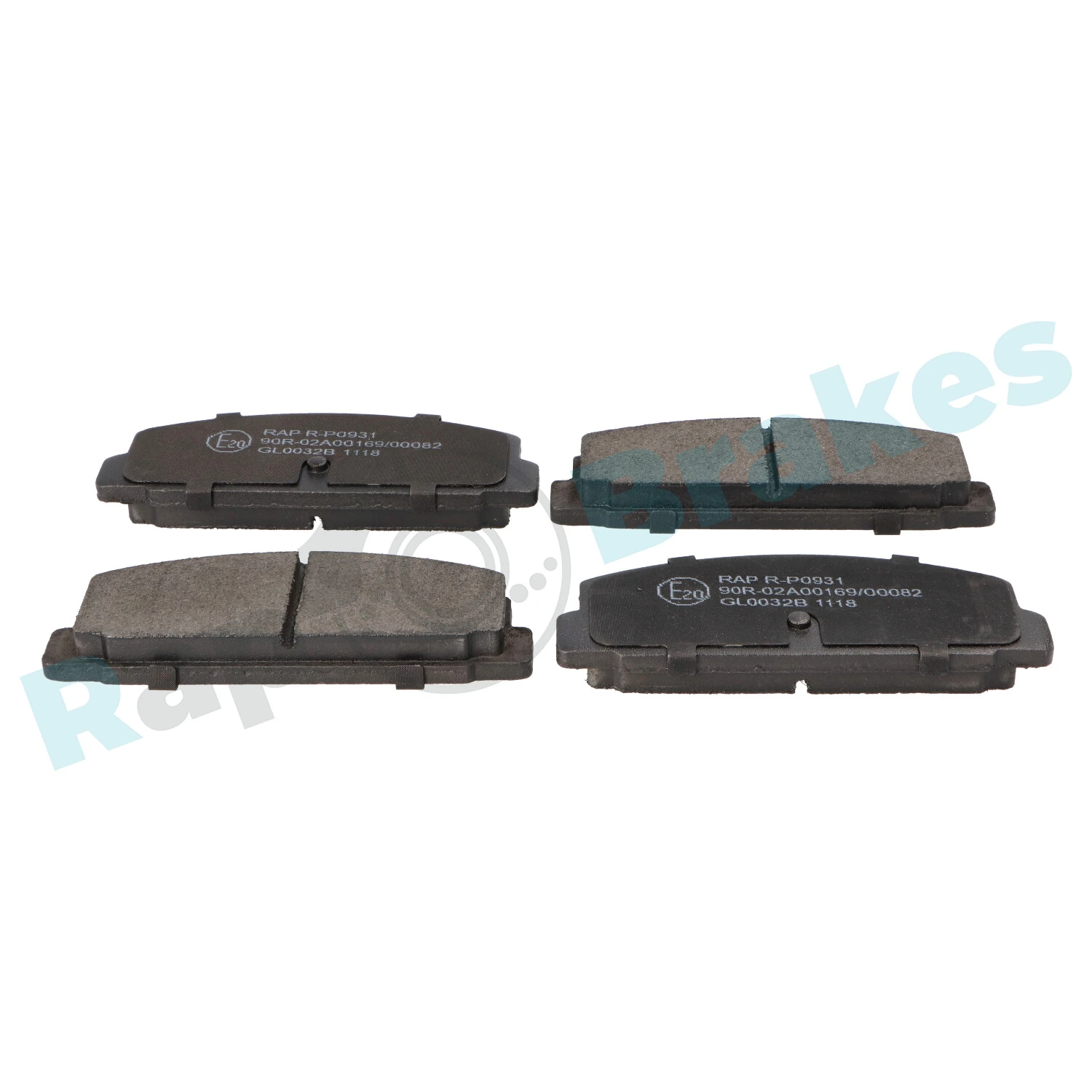 Brake Pad Set, disc brake R-P0931