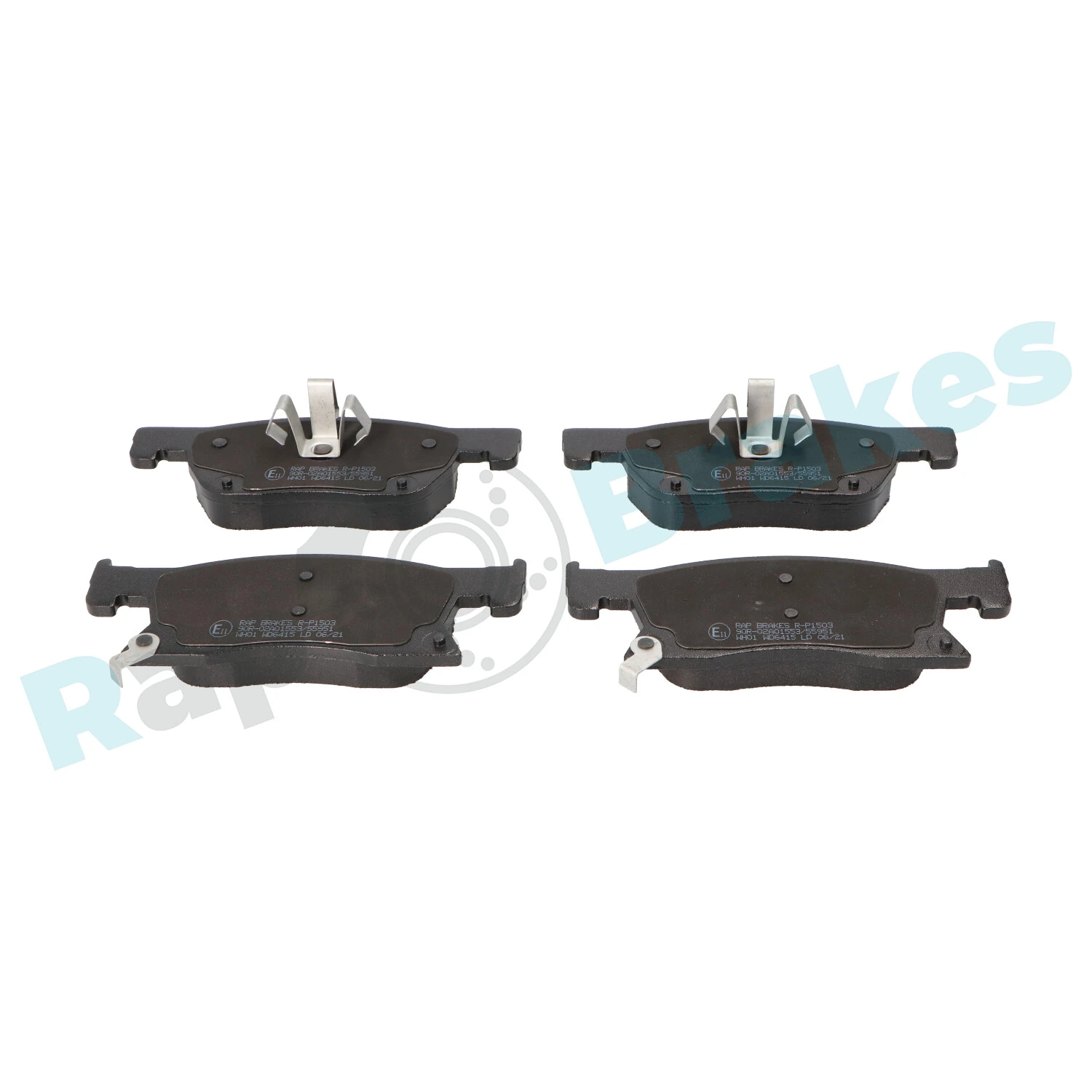 Brake Pad Set, disc brake R-P1503