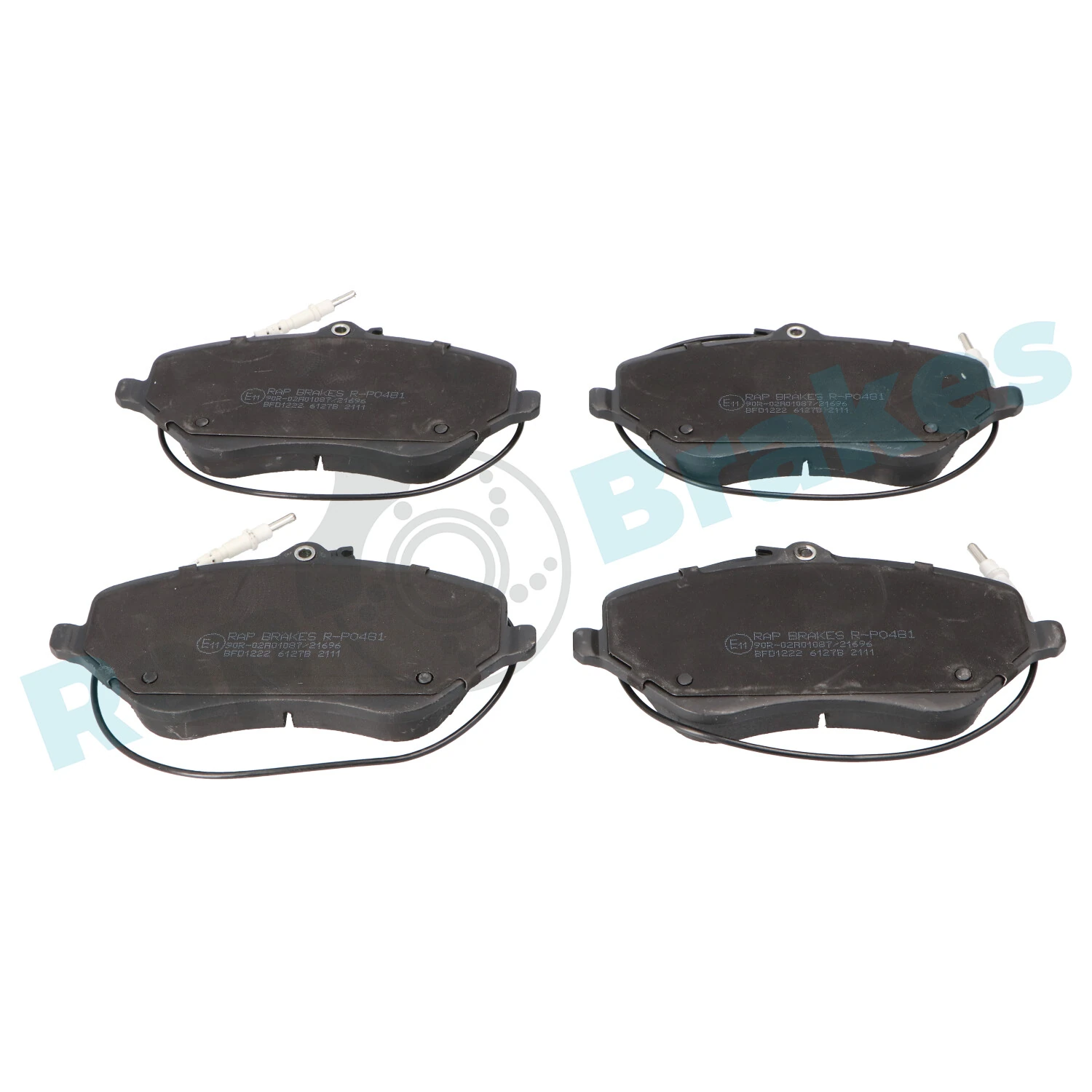 Brake Pad Set, disc brake R-P0481