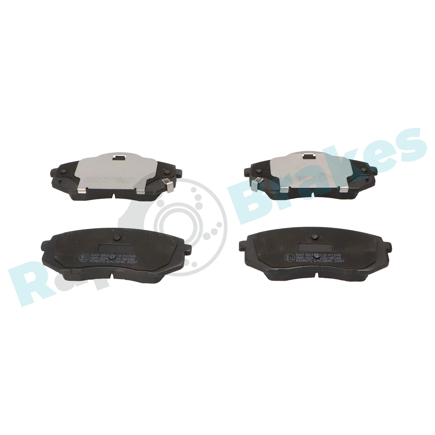 Brake Pad Set, disc brake R-P1249