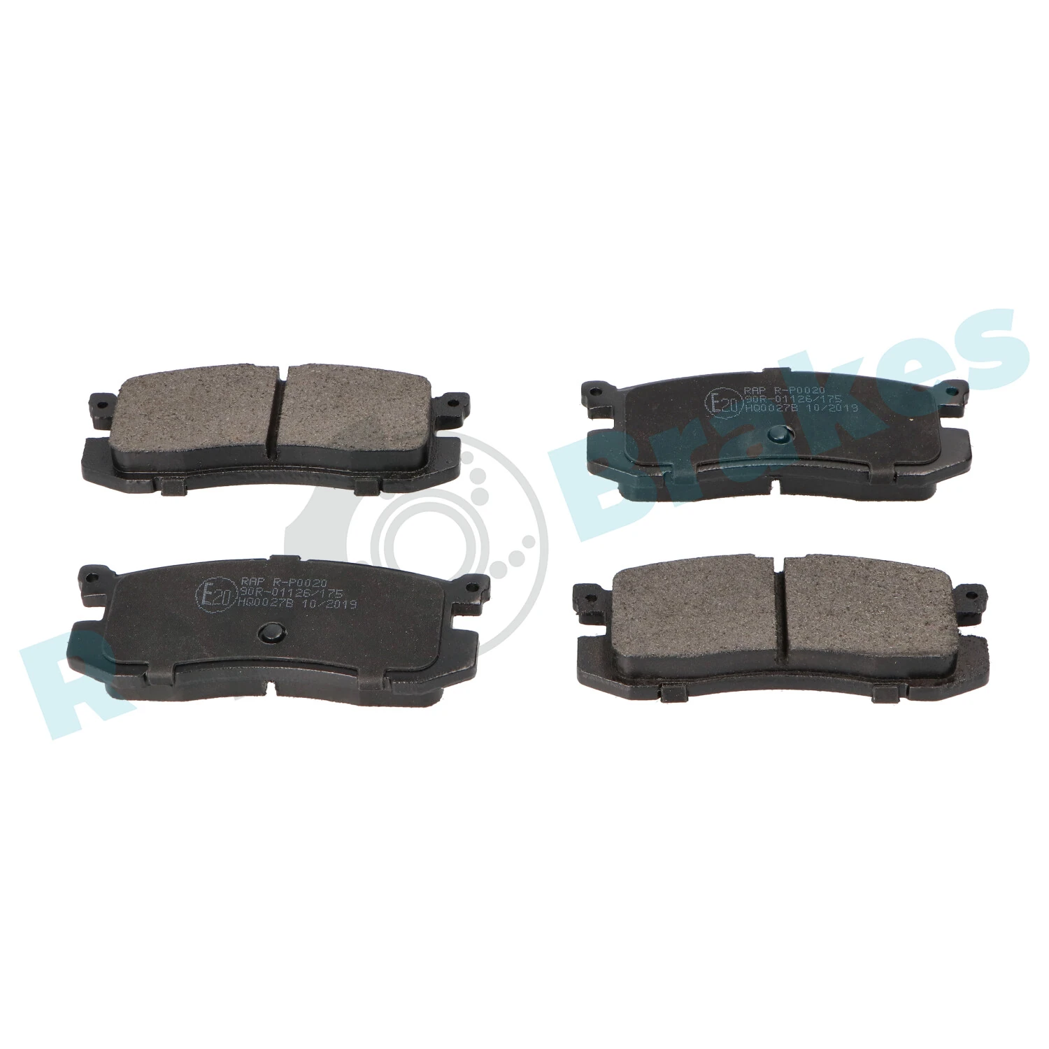 Brake Pad Set, disc brake R-P0020