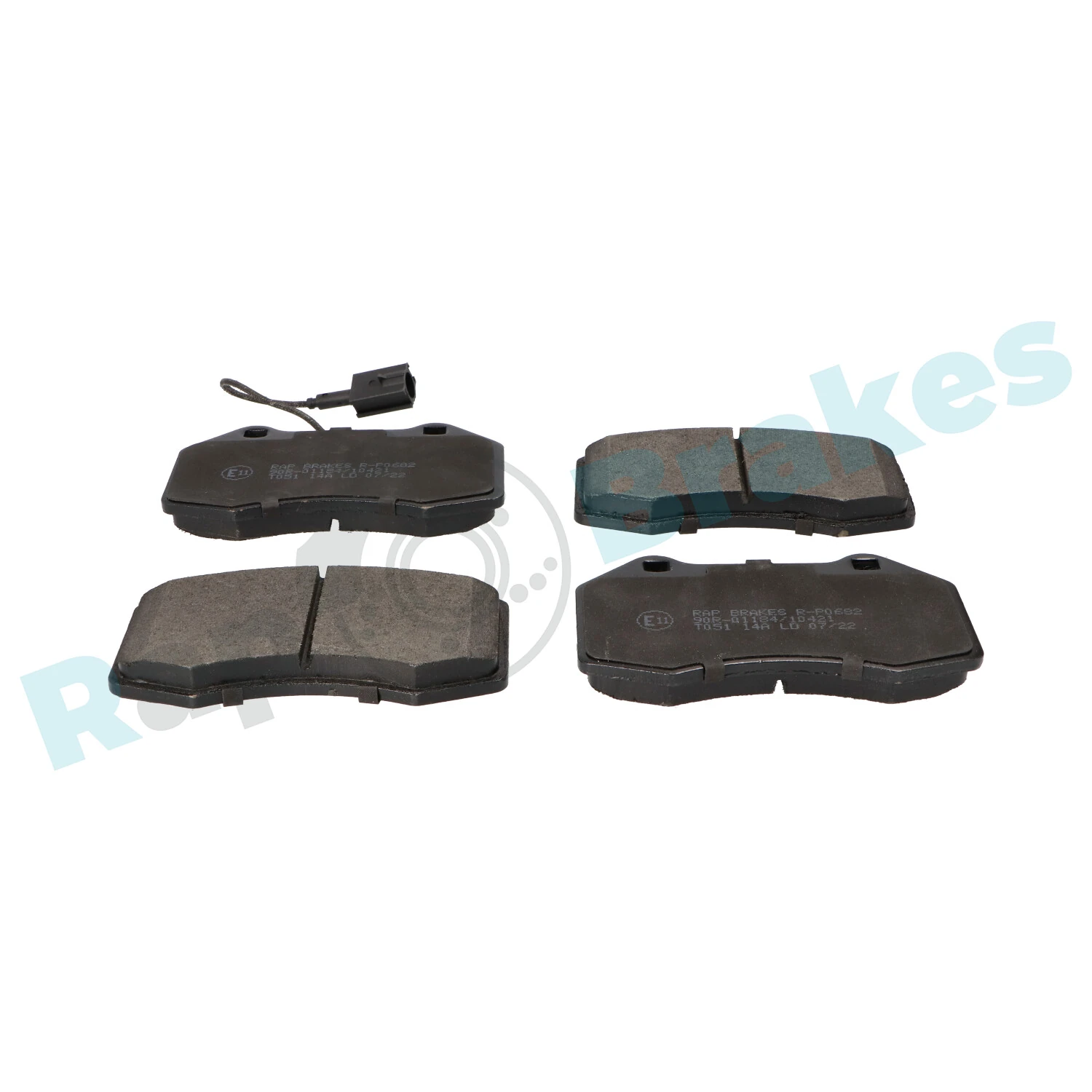 Brake Pad Set, disc brake R-P0682