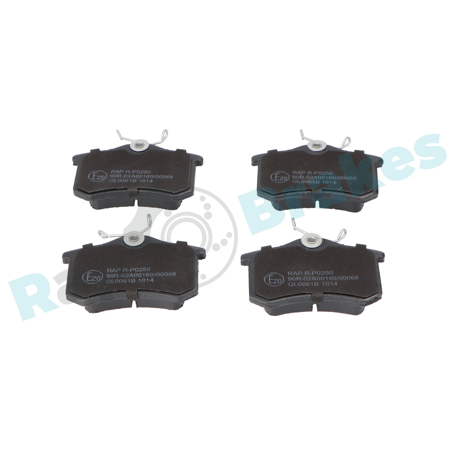 Brake Pad Set, disc brake R-P0250