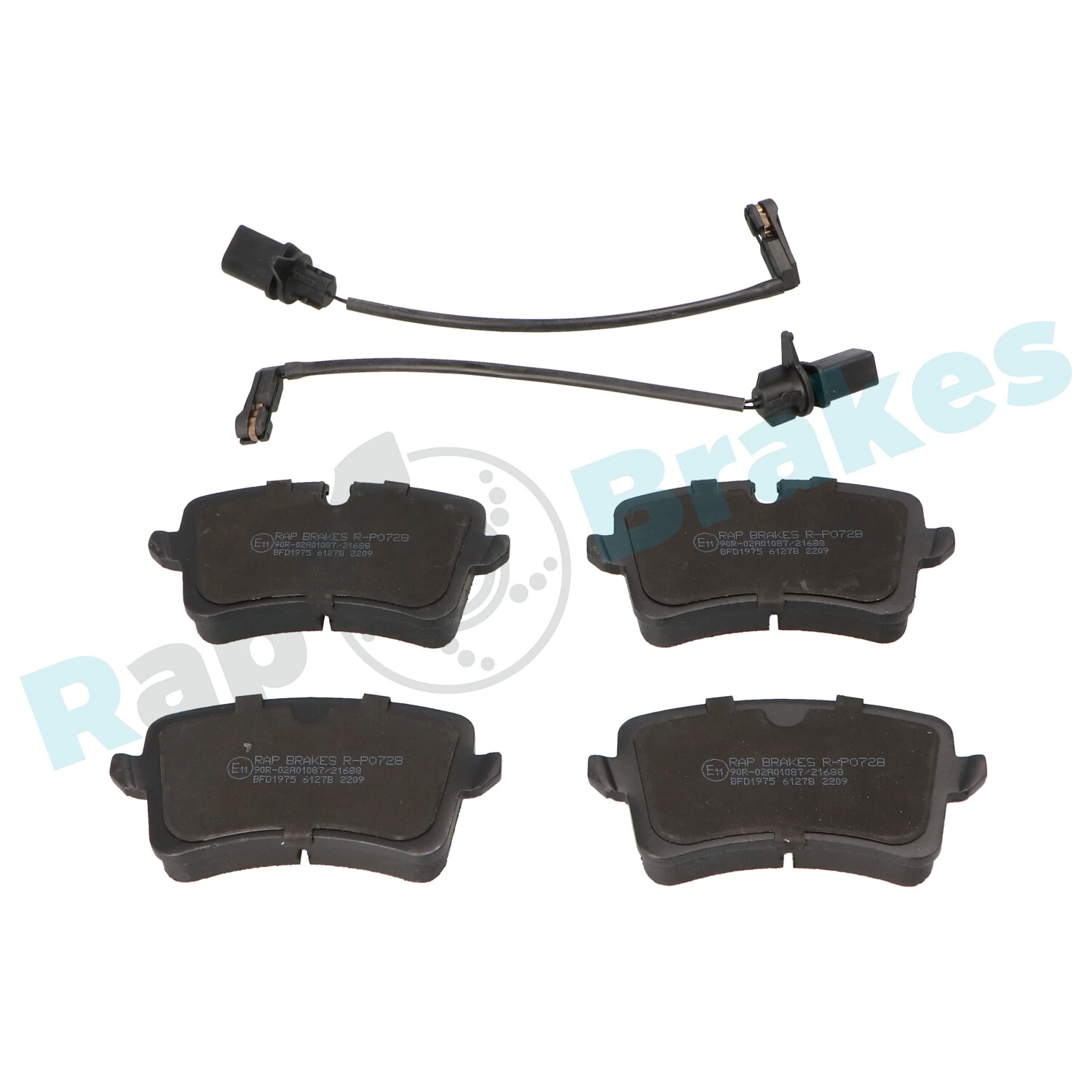 Brake Pad Set, disc brake R-P0728
