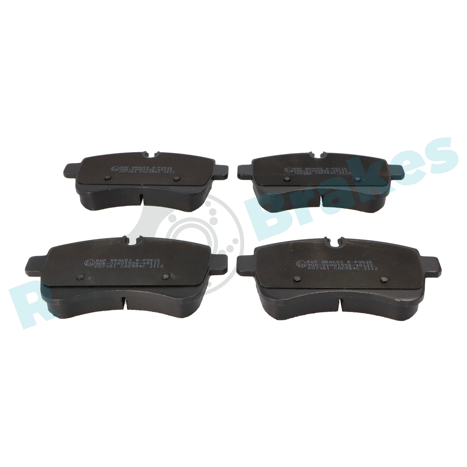 Brake Pad Set, disc brake R-P0626