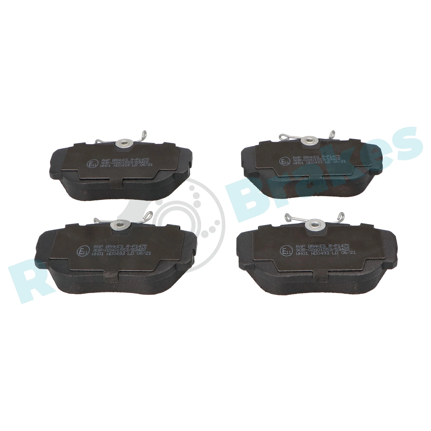 Brake Pad Set, disc brake R-P1475