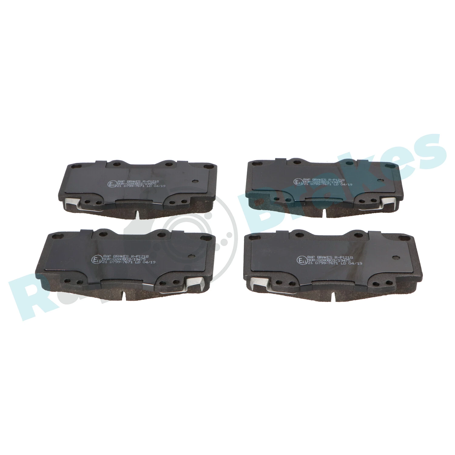 Brake Pad Set, disc brake R-P1218