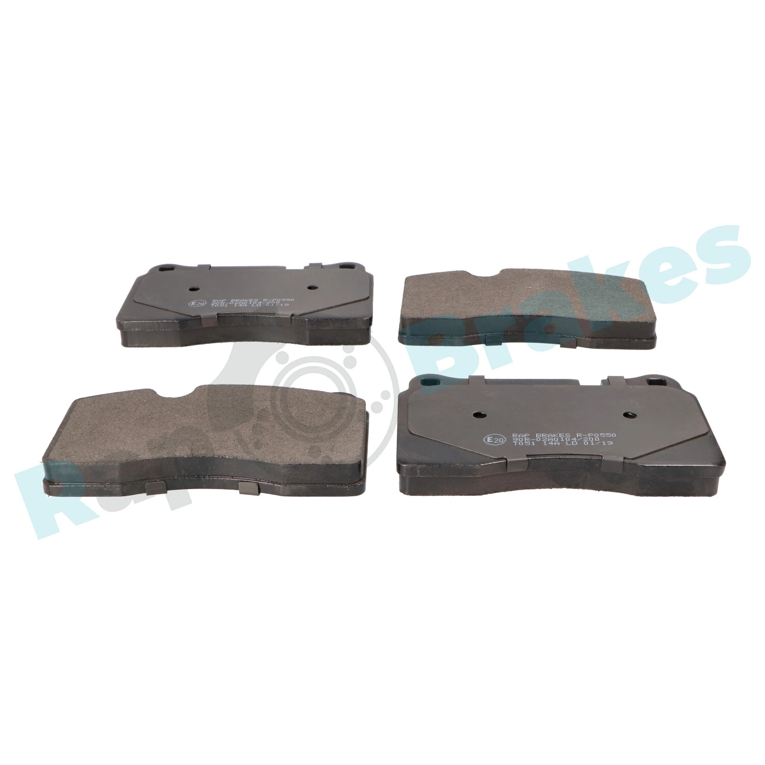 Brake Pad Set, disc brake R-P0550