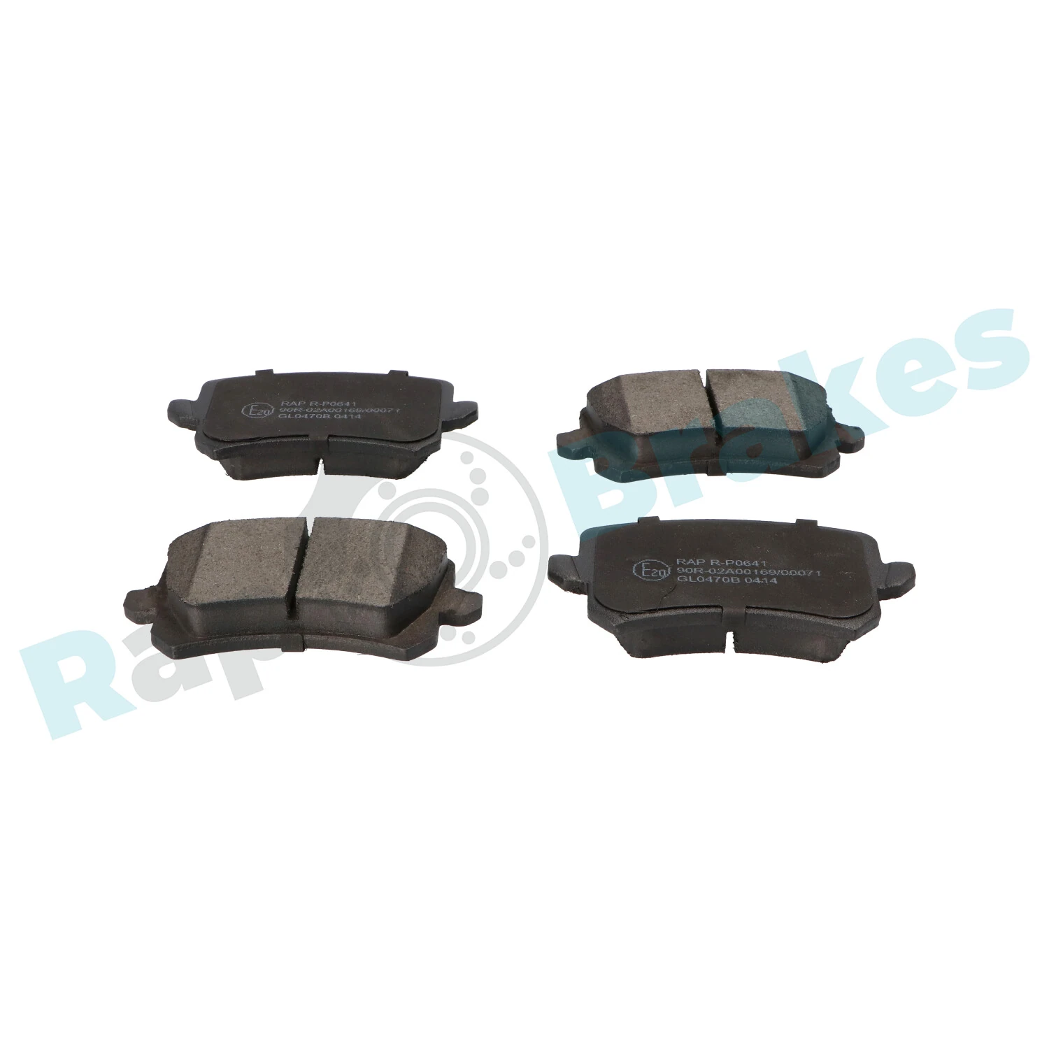 Brake Pad Set, disc brake R-P0641