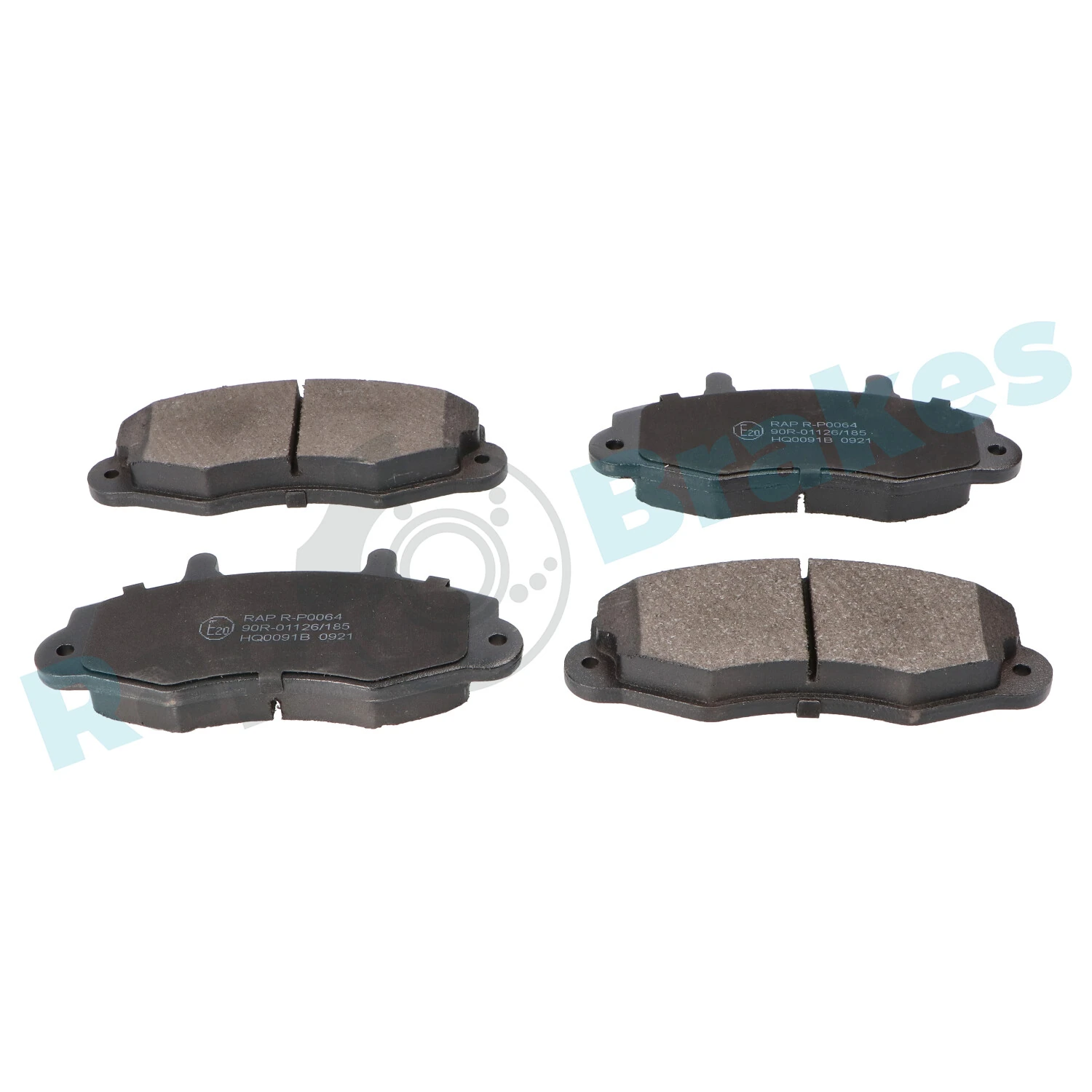 Brake Pad Set, disc brake R-P0064