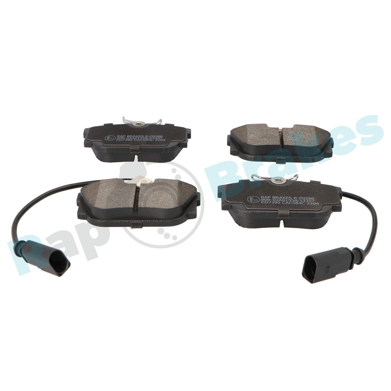 Brake Pad Set, disc brake R-P0286