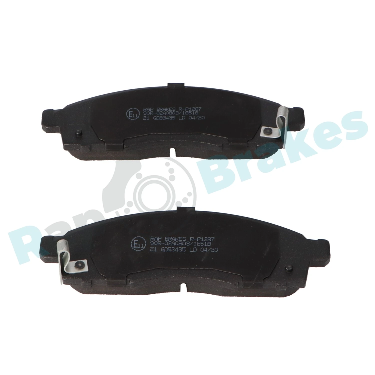 Brake Pad Set, disc brake R-P1287