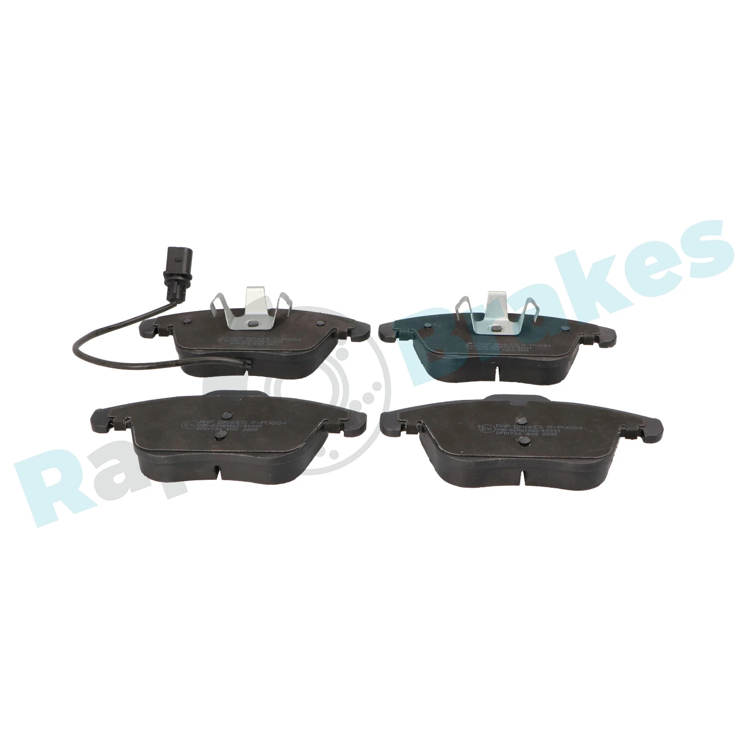 Brake Pad Set, disc brake R-P0684