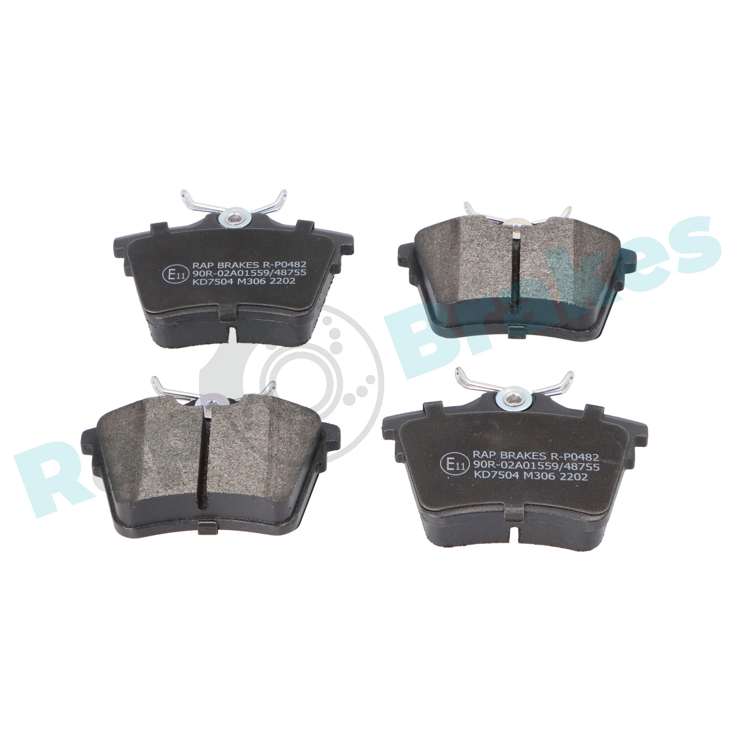 Brake Pad Set, disc brake R-P0482