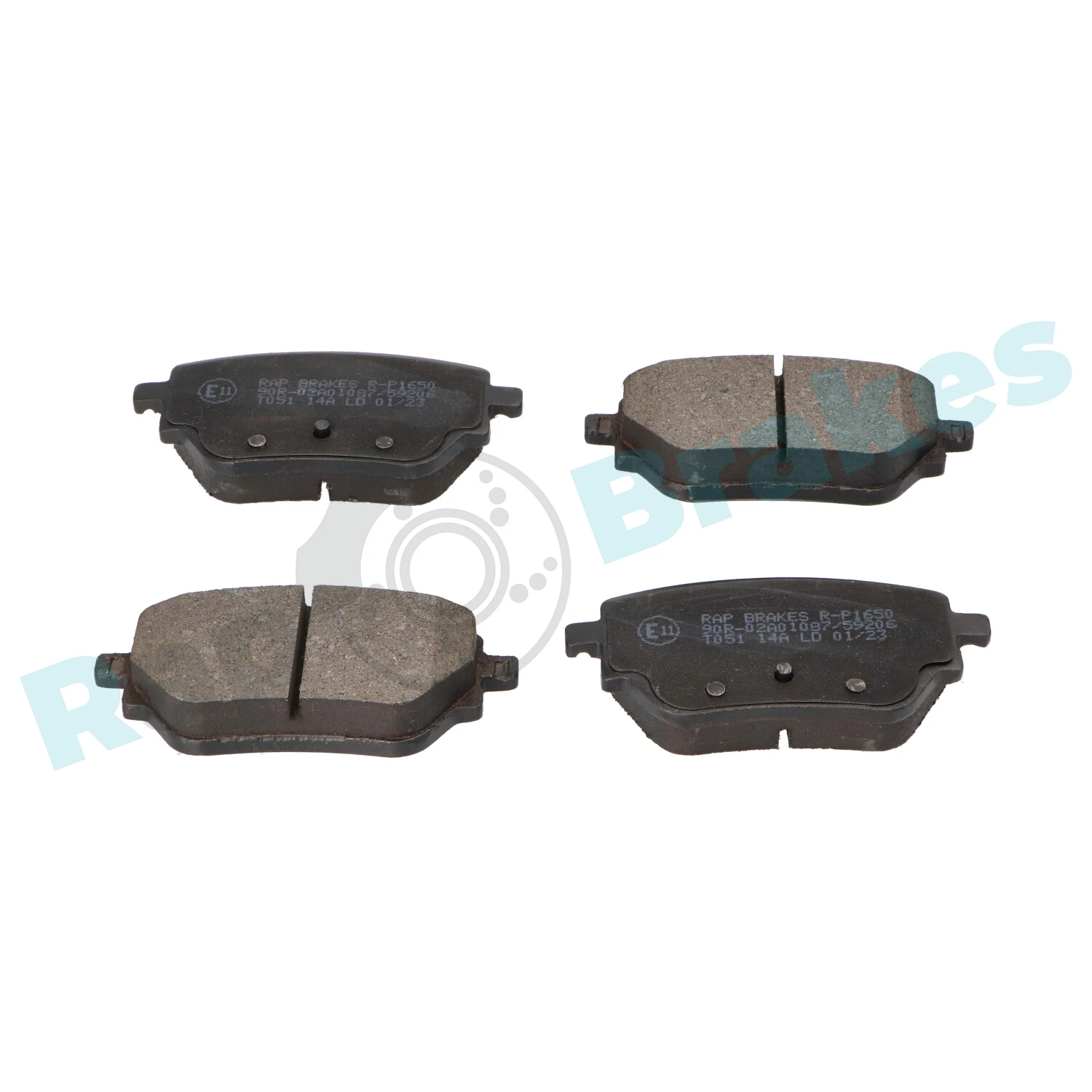 Brake Pad Set, disc brake R-P1650