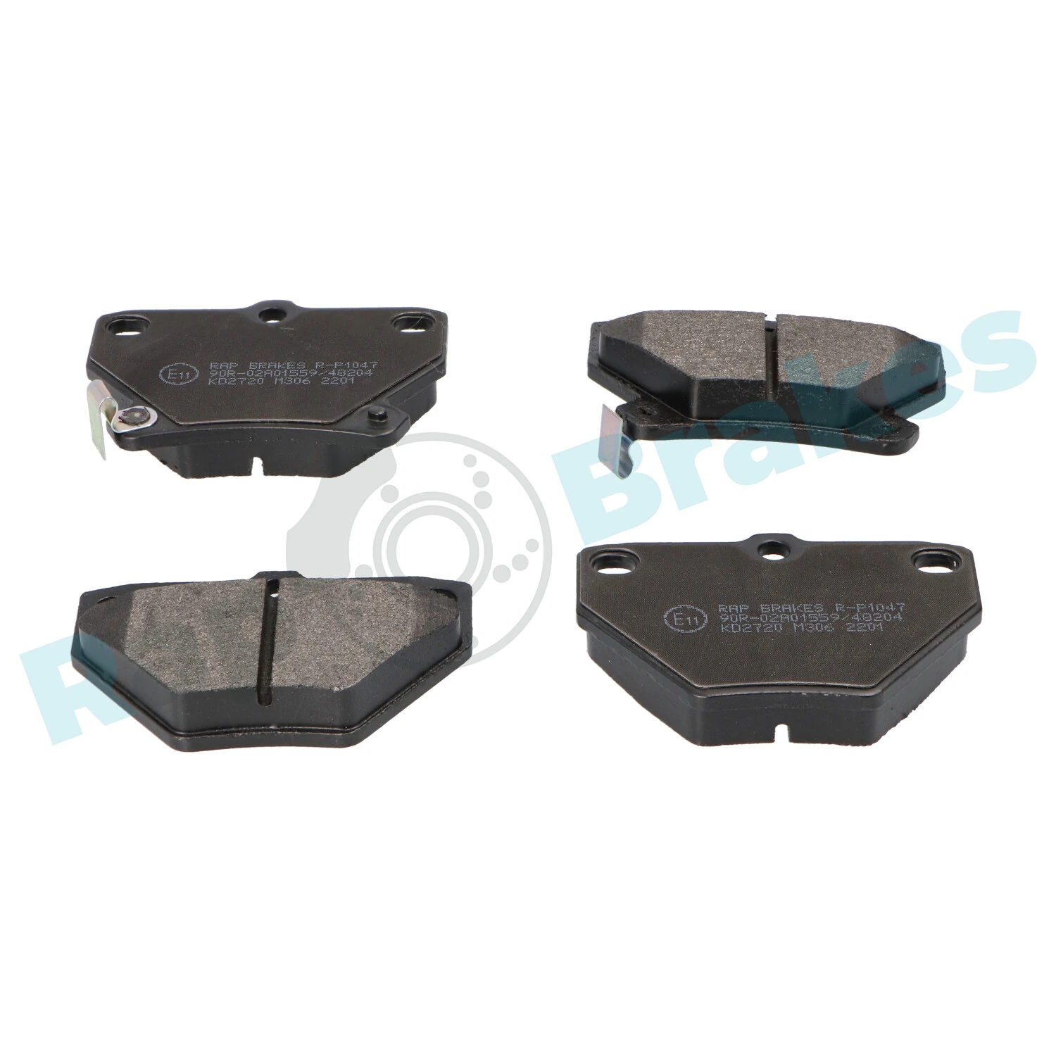 Brake Pad Set, disc brake R-P1047