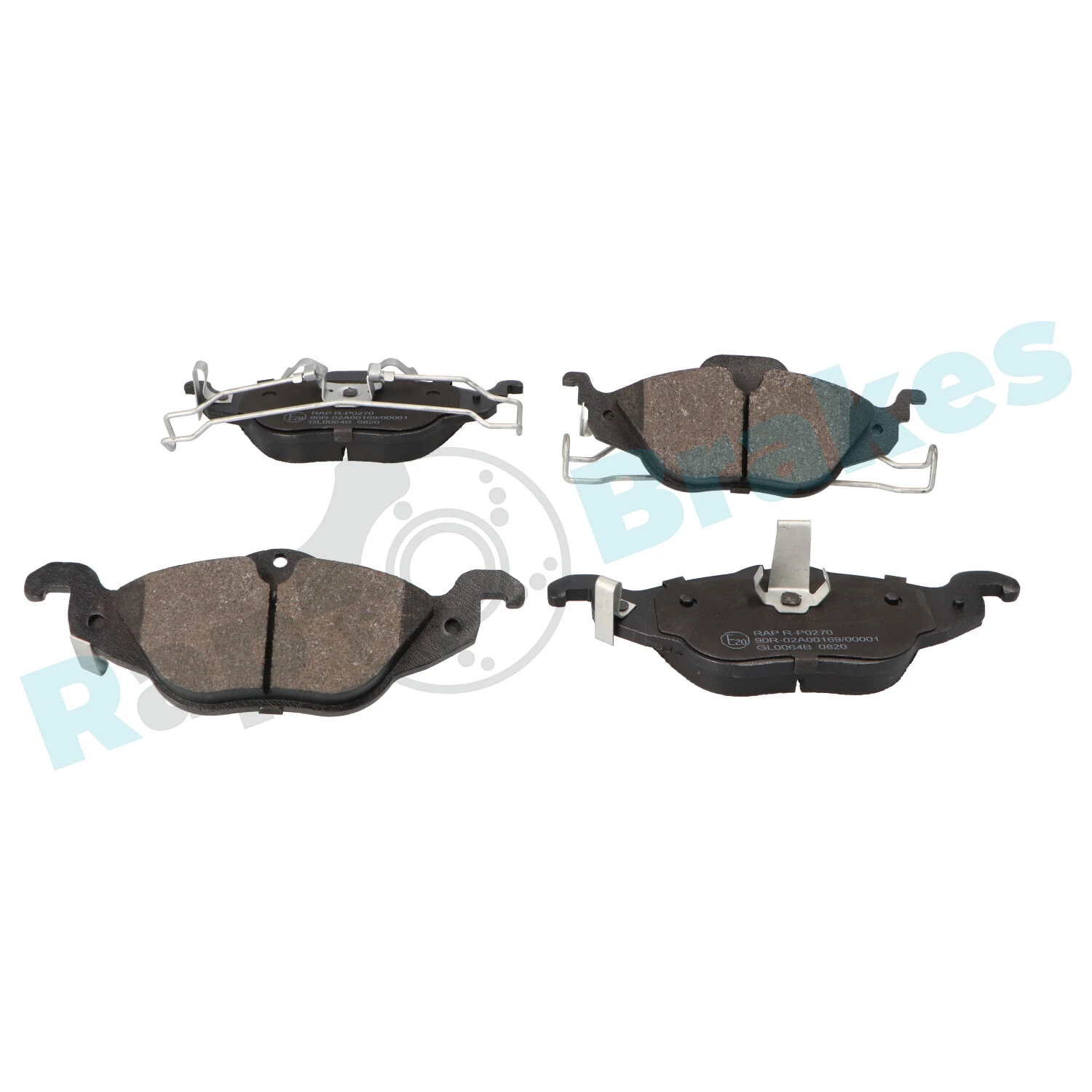 Brake Pad Set, disc brake R-P0270