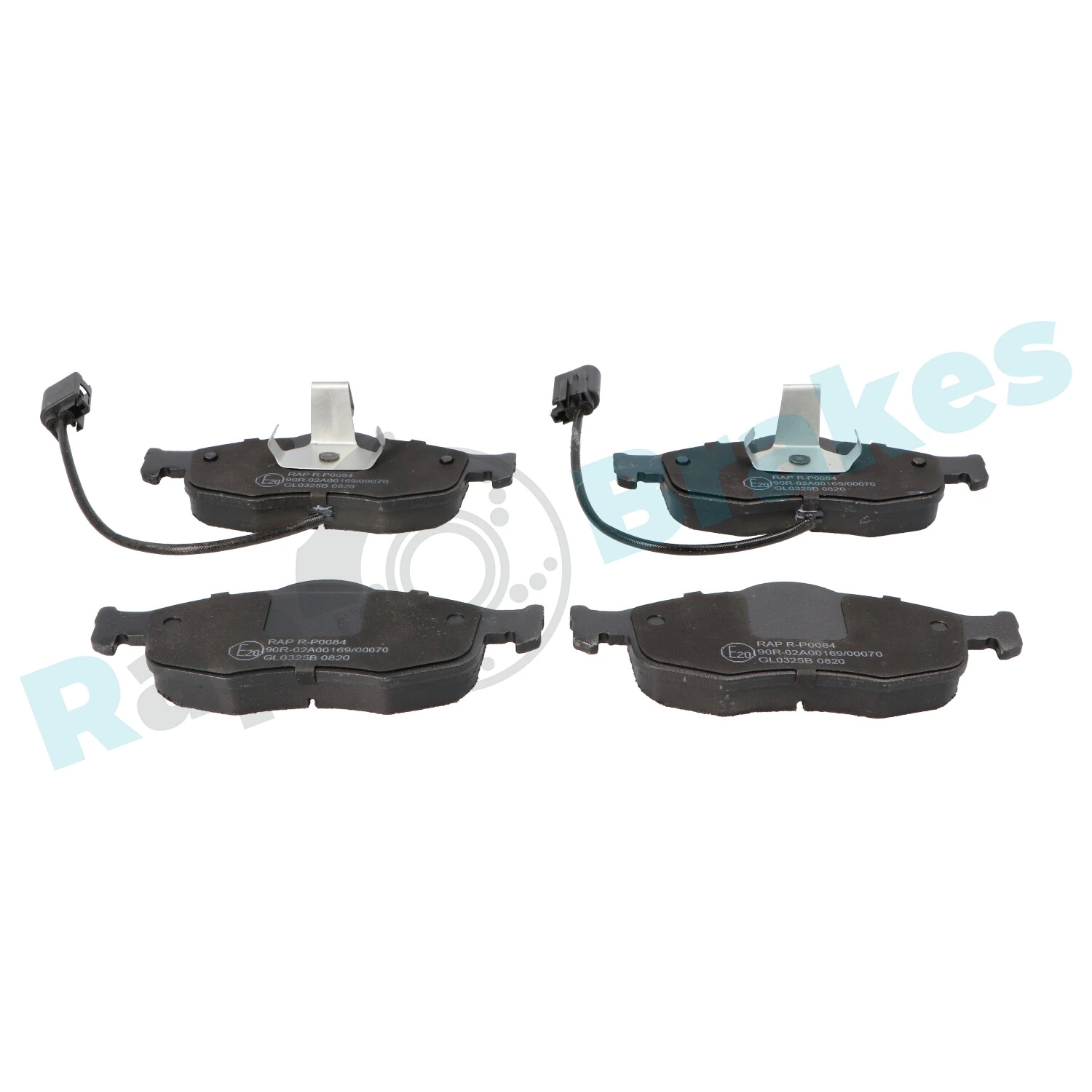 Brake Pad Set, disc brake R-P0084
