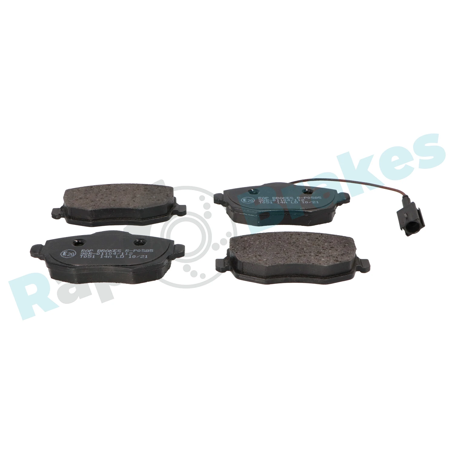 Brake Pad Set, disc brake R-P0585