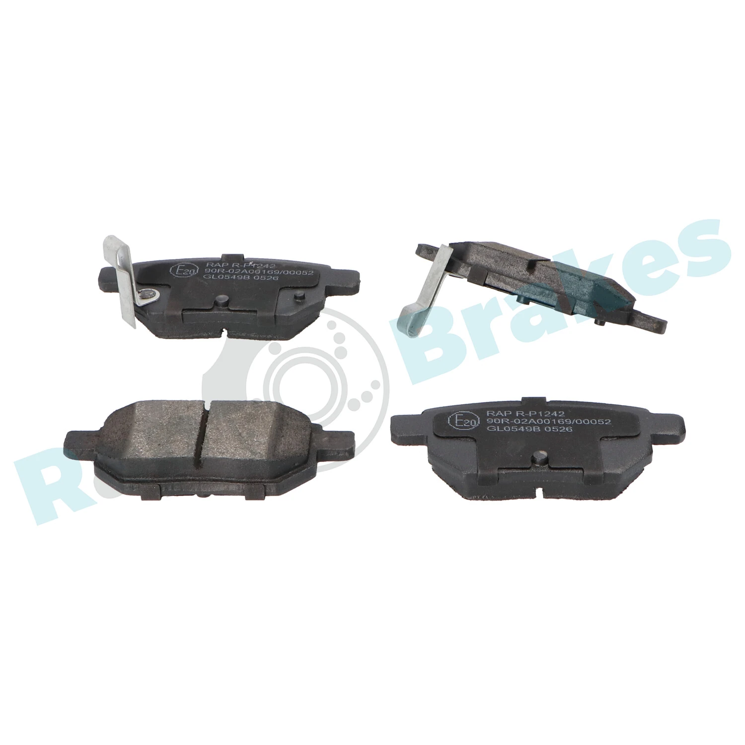 Brake Pad Set, disc brake R-P1242